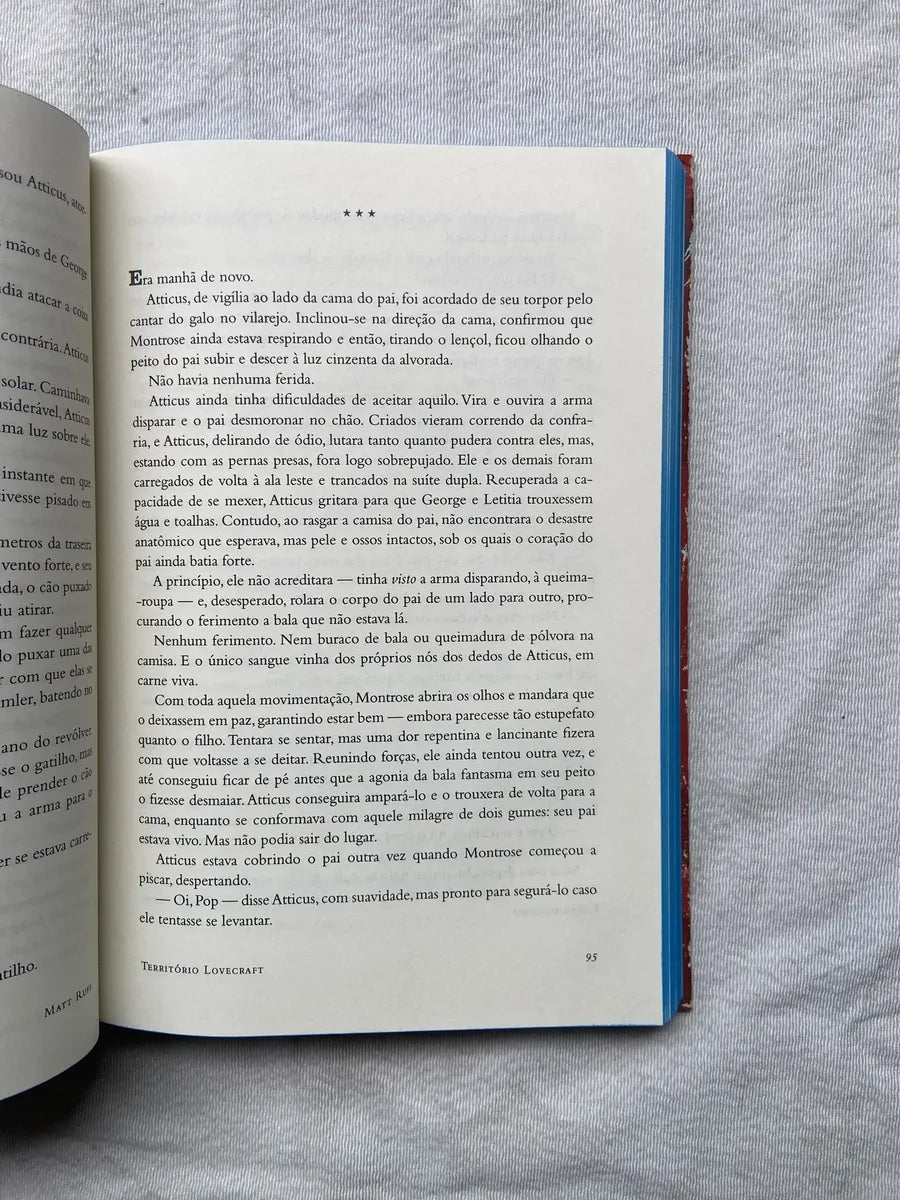 Livro Capa Capa Dura Território Lovecraft Matt Ruff 1 Edição (Usado)