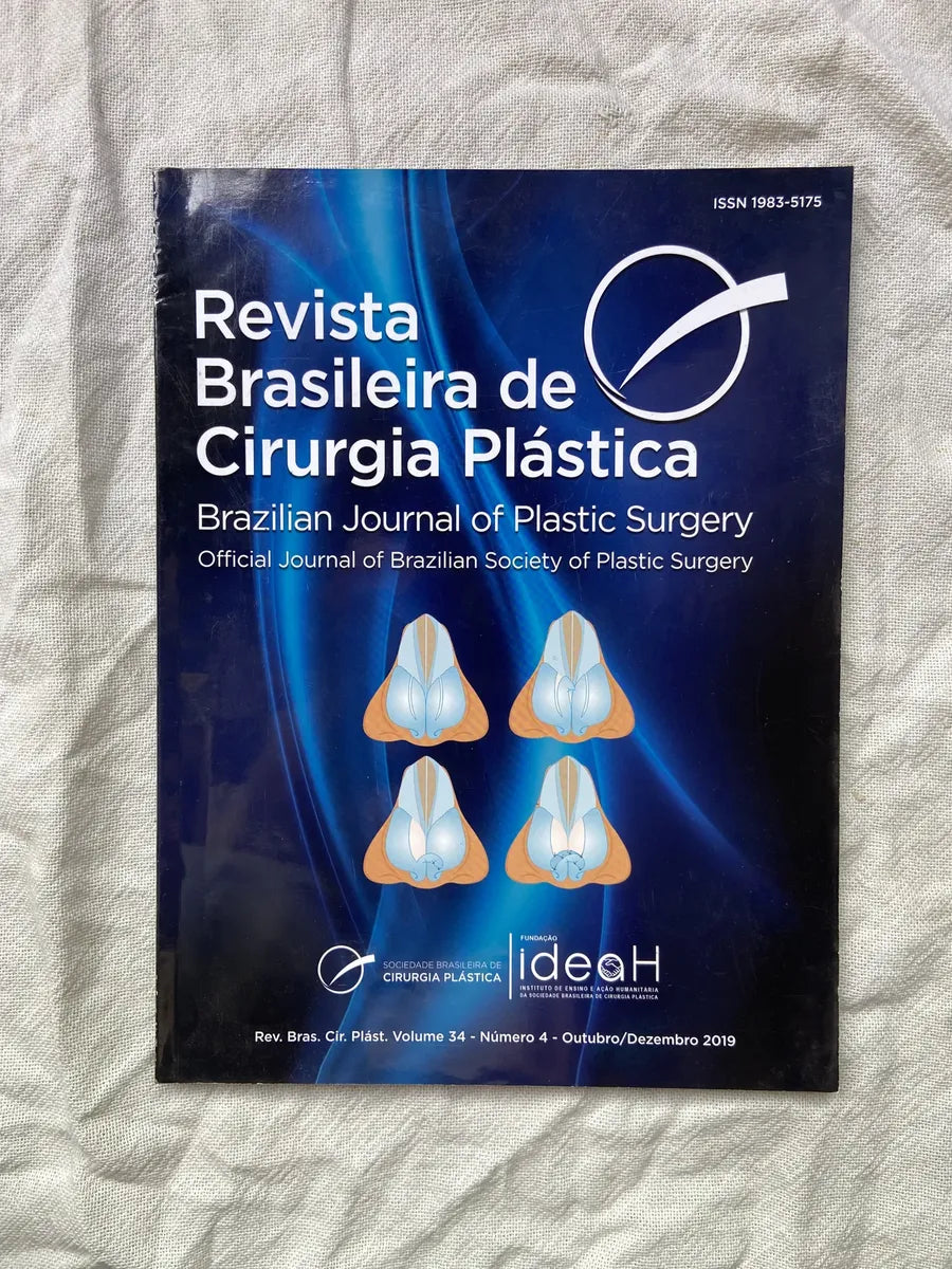Revista Brasileira De Cirurgia Plástica Volume 34 Número 4 outubro dezembro 2019 (Usado)