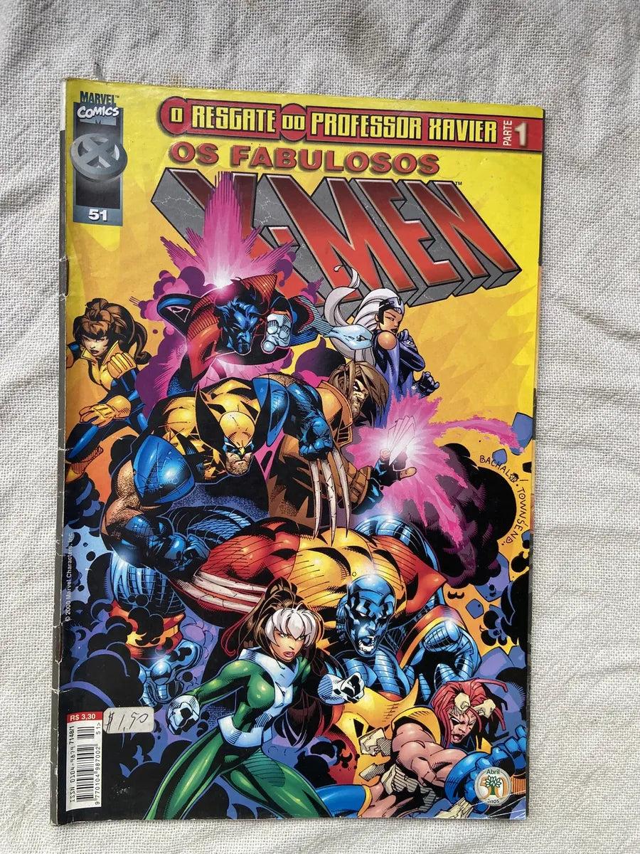 Gibi O Resgate Do Professor Xavier Os Fabulosos X Men N 51 (Usado)