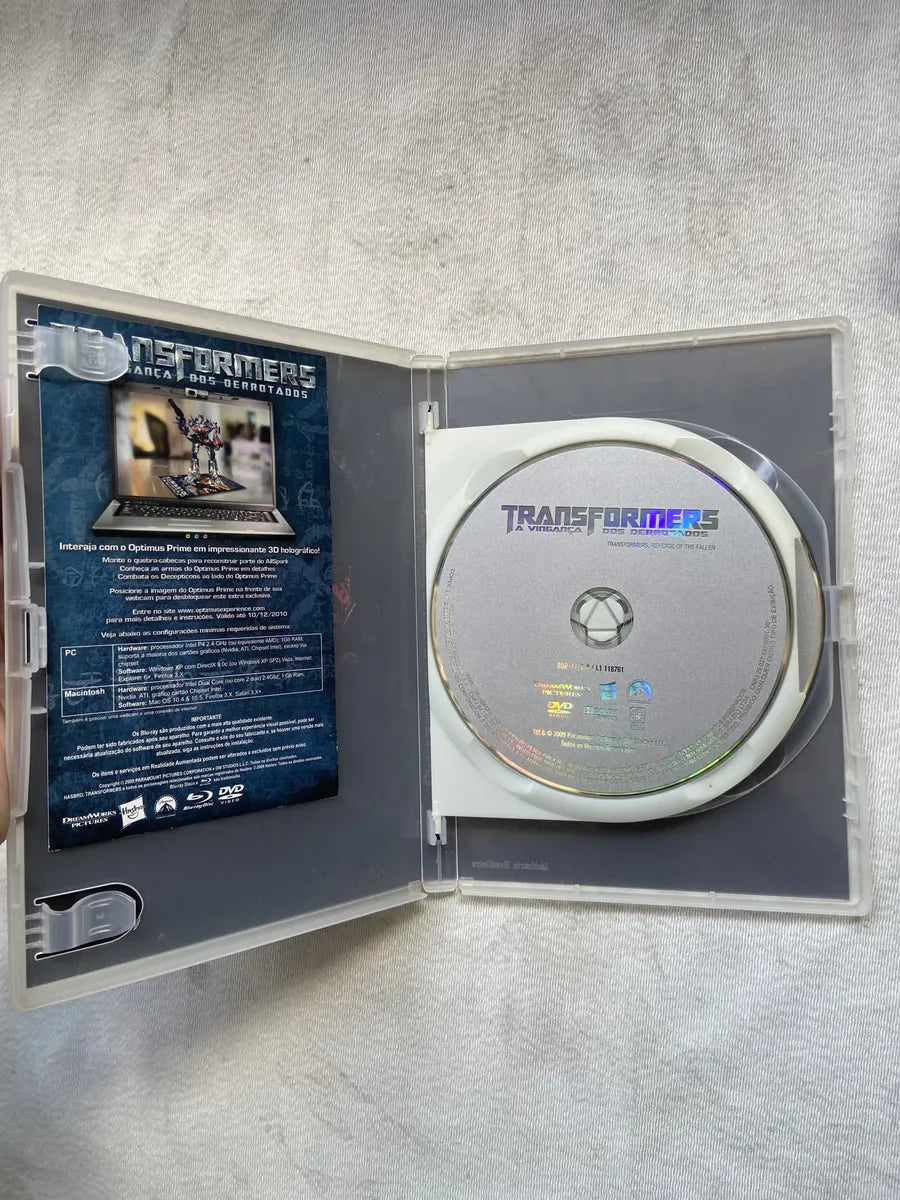 Dvd Transformers Box 6 Discos (Usado)