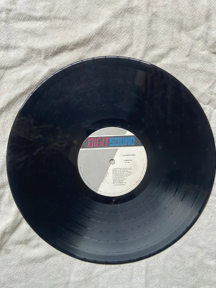 Lp Cláudio Rios Forró Danado 1994 (Usado)