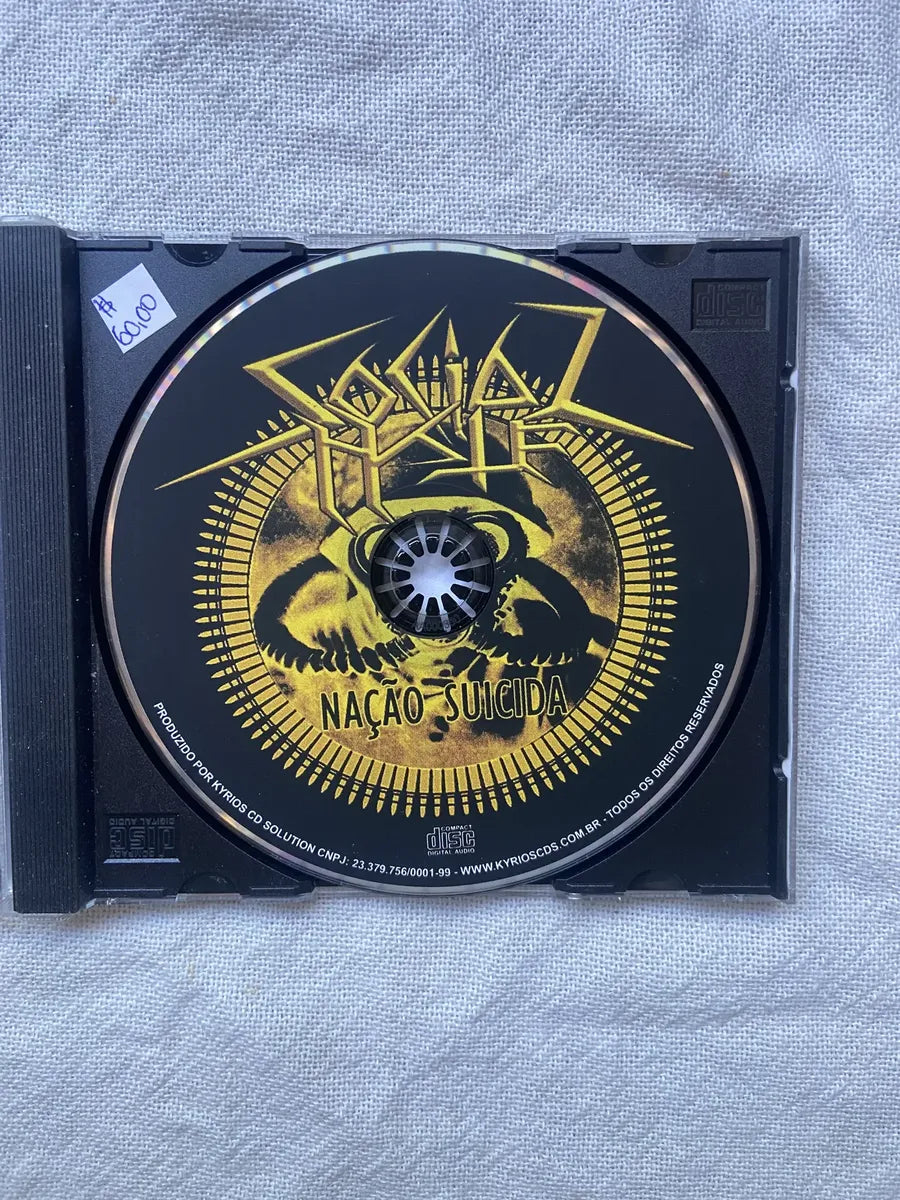 Cd Social Hate Nação Suicida (Usado)