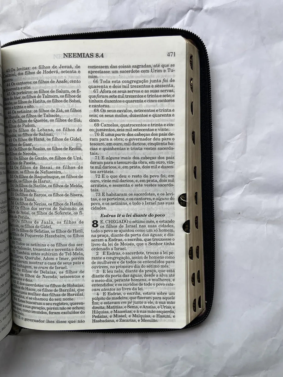 Livro Bíblia Sagrada E Harpa Palavras De Jesus Em Vermelho (Usado)