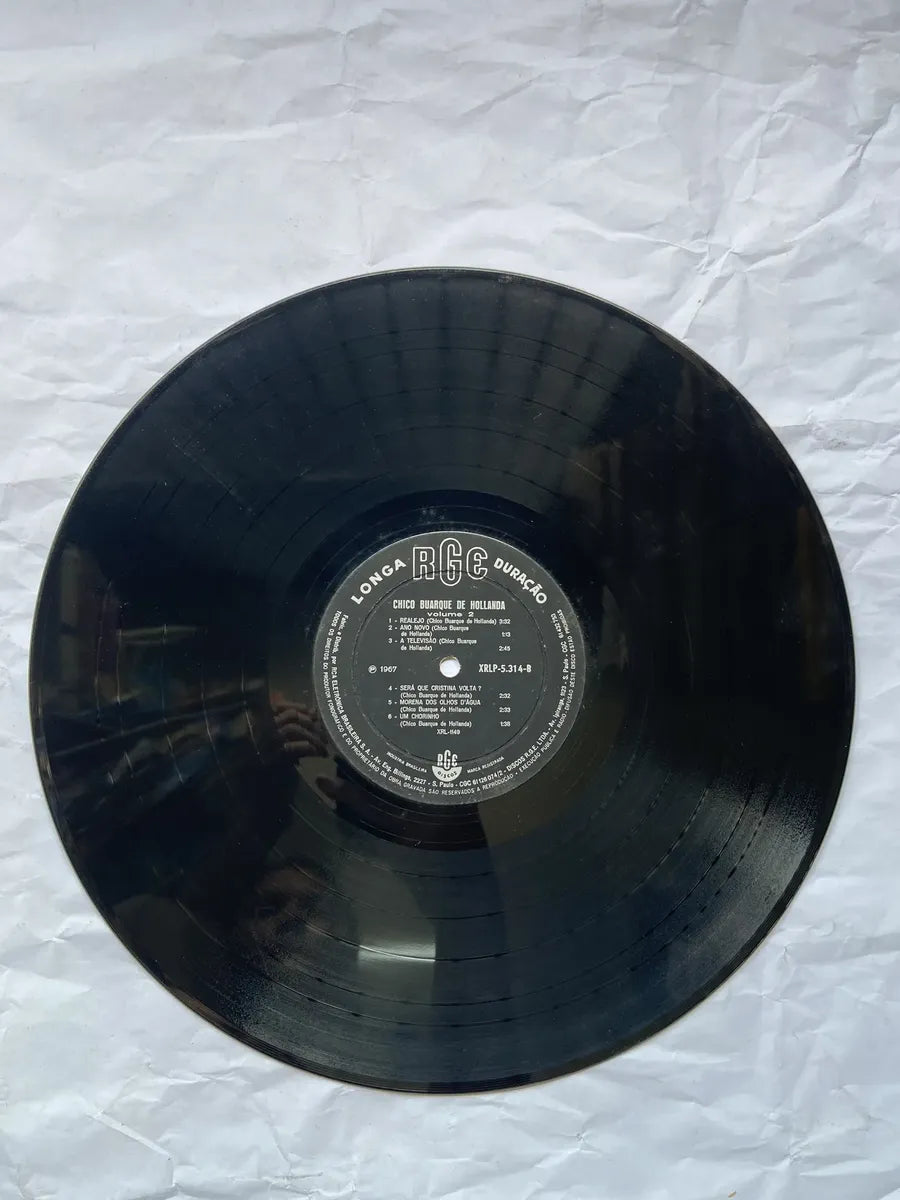 Lp Chico Buarque De Holanda Volume 02 (Usado)