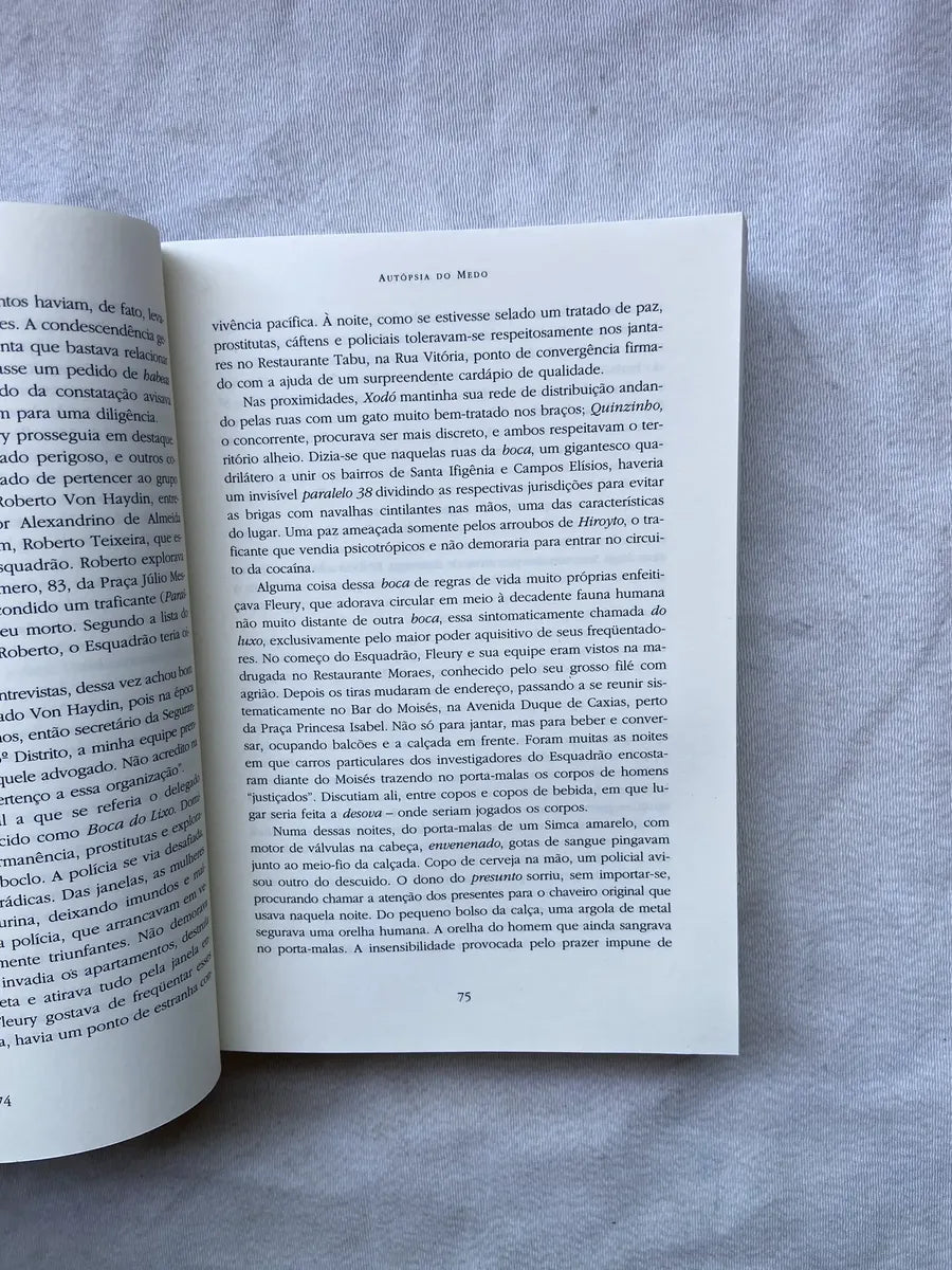 Livro Autópsia Do Medo Vida E Morte Do Delegado Sérgio (Usado)