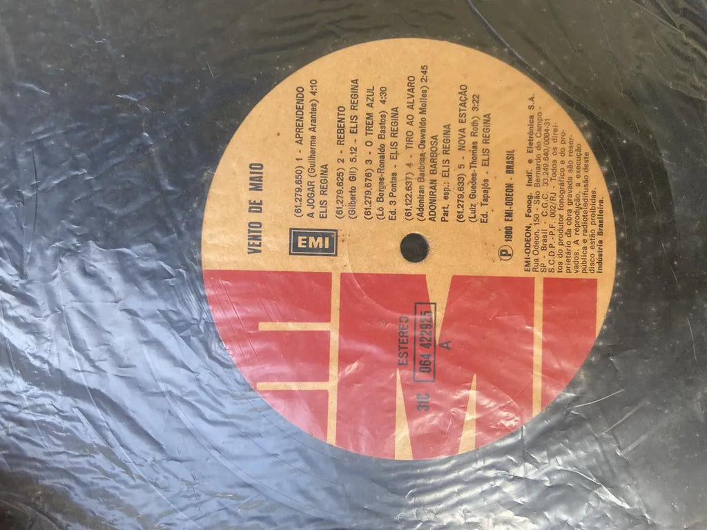 Lp Elis Regina Vento De Maio 1978 (Usado)