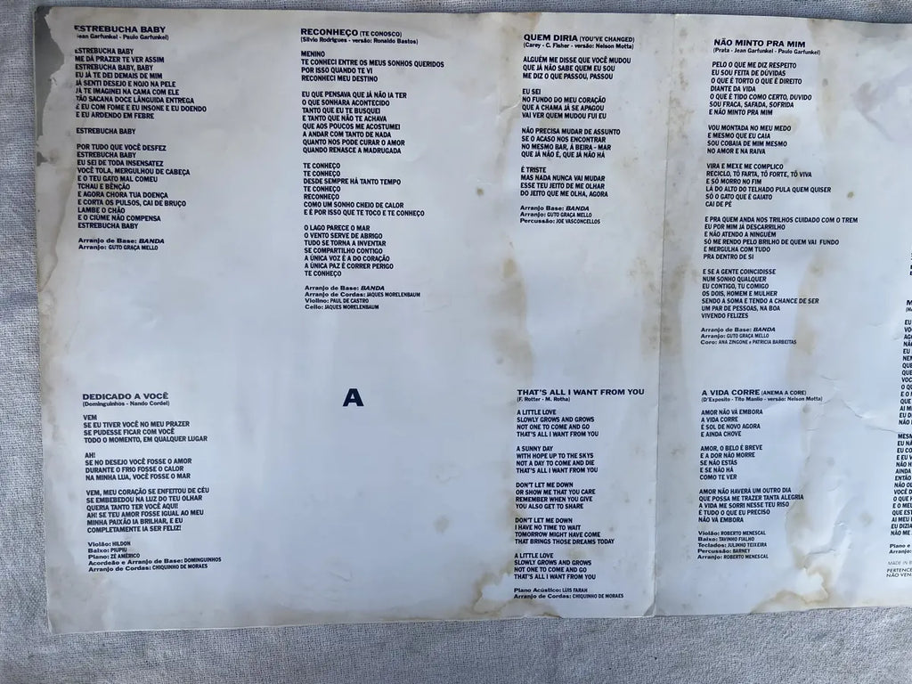 Lp Zizi Possi Estrebucha Baby 1989 (Usado)