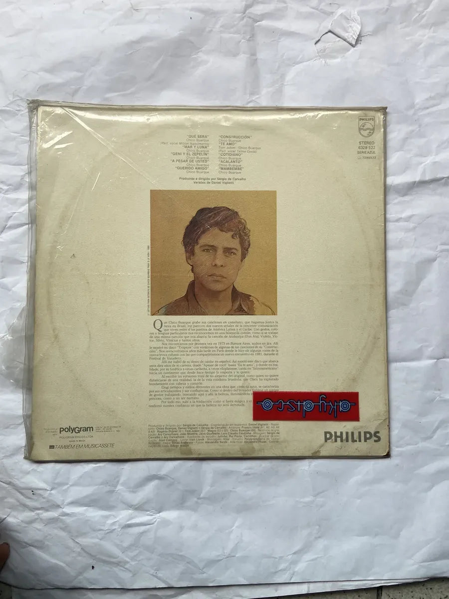 Lp Chico Buarque En Español 1980 (Usado)