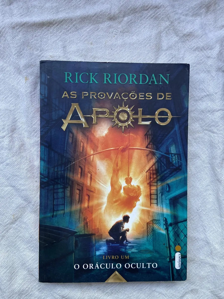 Livro As Provações De Apólo Livro Um Oráculo Oculto 1 Edição (Usado)