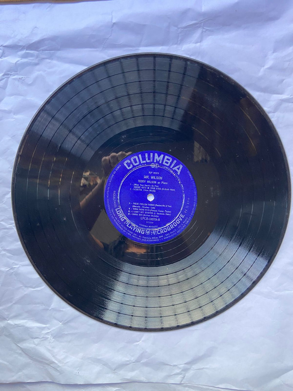Lp Mr Wilson O Fabuloso Teddy Wilson Ao Piano (Usado)