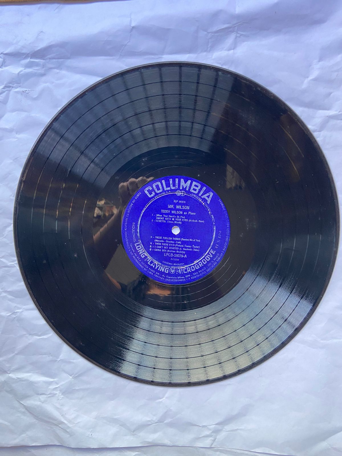 Lp Mr Wilson O Fabuloso Teddy Wilson Ao Piano (Usado)