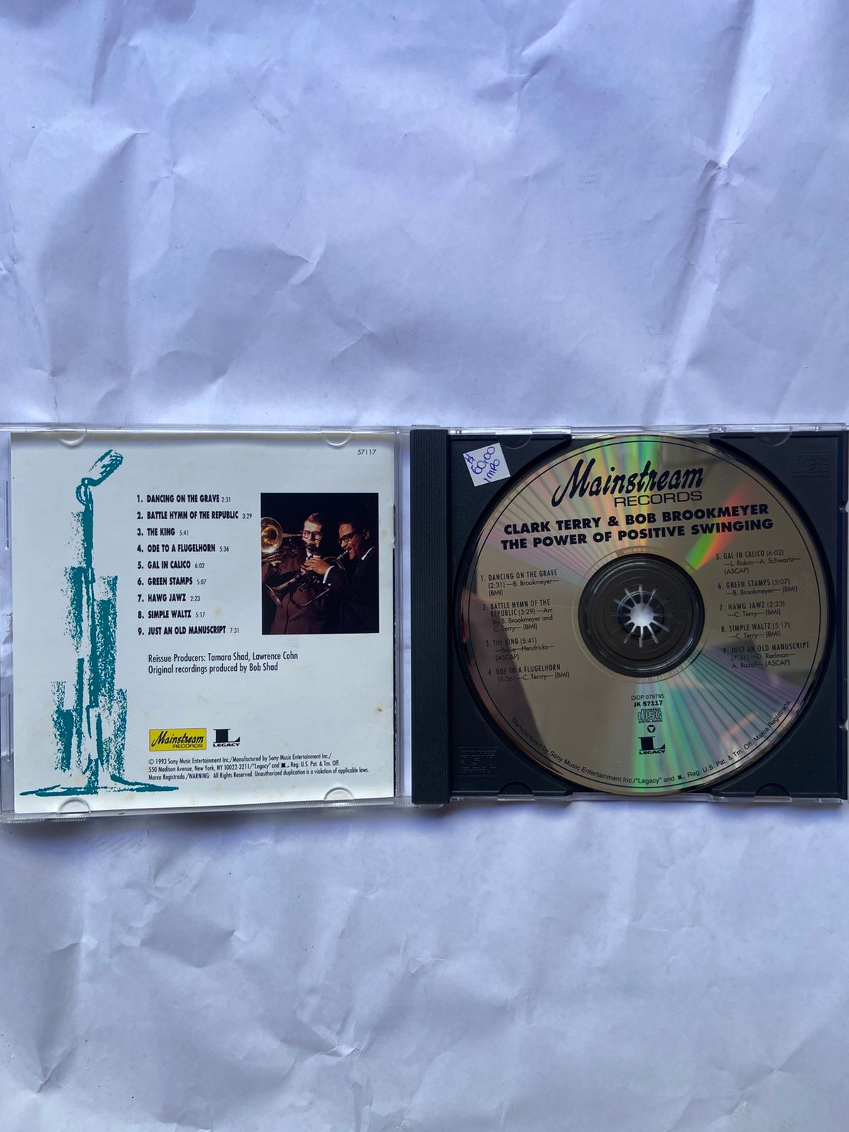 Cd Clark Bob Terry Brookmeyer Importado 1993 (Usado)