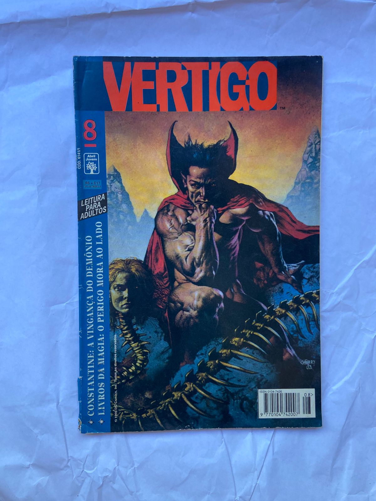 Gibi Vertigo Número 8 (Usado)