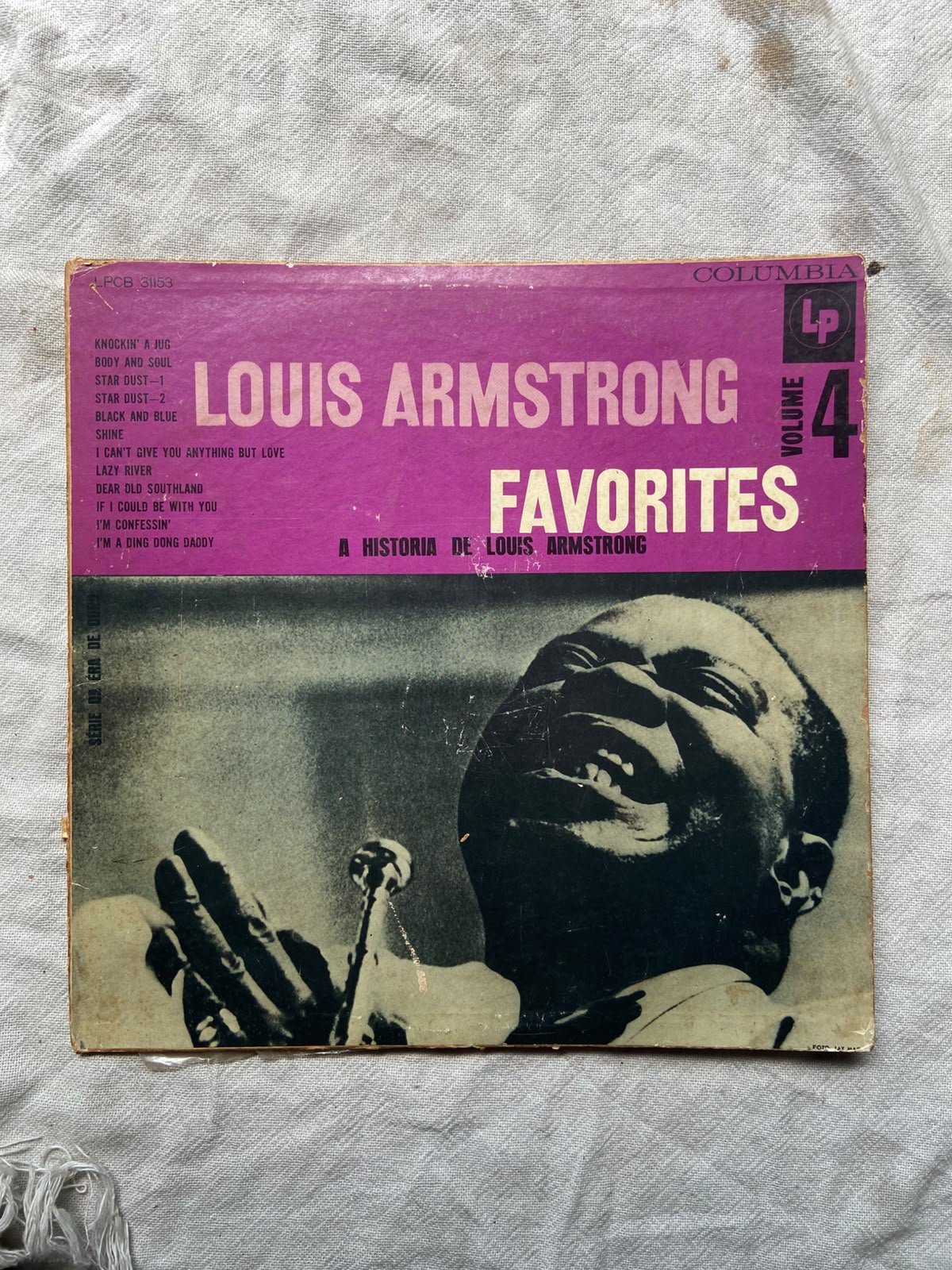 Lp Louis Armstrong Favorites Vol 4 (Usado)