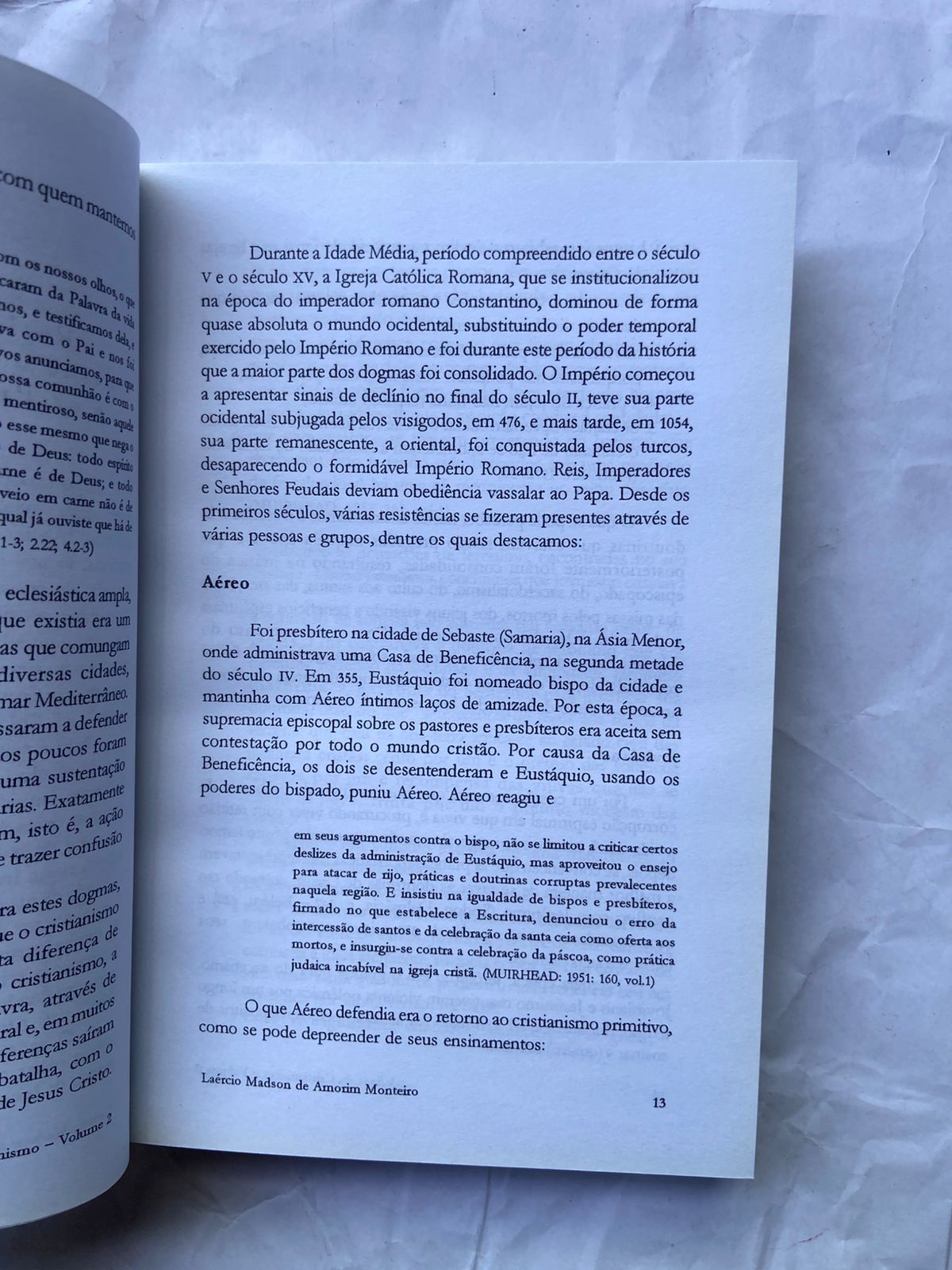 Livro A Saga Do Cristianismo Laercio Monteiro Box 3 Vol 2002 (Usado)