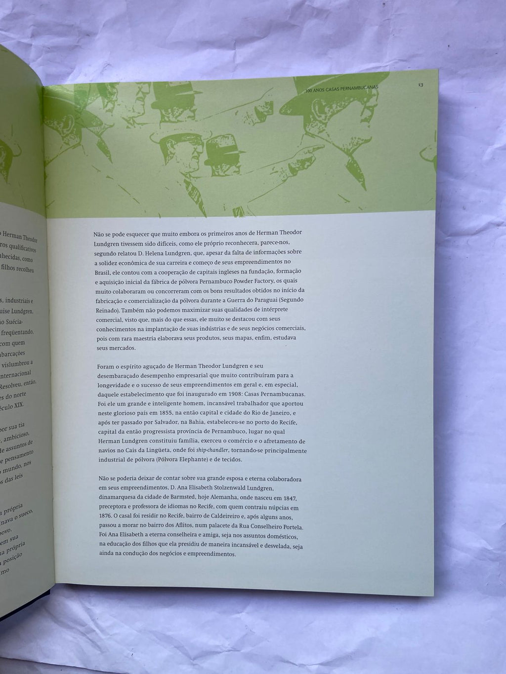 Livro 100 Anos Pernambucanas Com A Família Brasileira 2008 (Usado)
