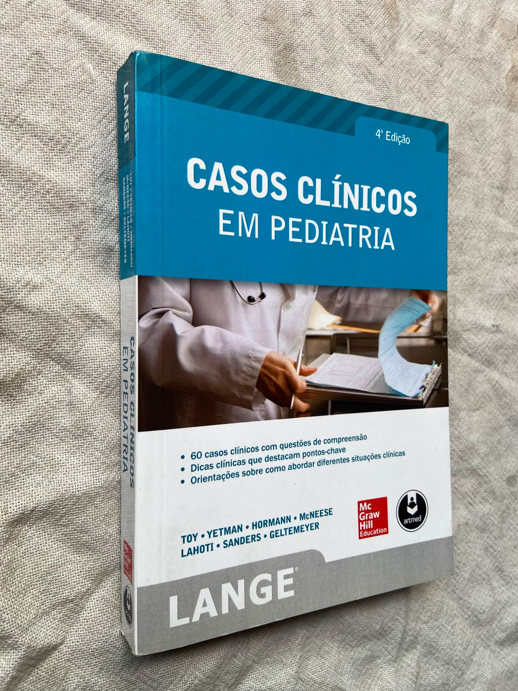Livro Casos Clínicos Em Pediatria 4 Edição (Usado)