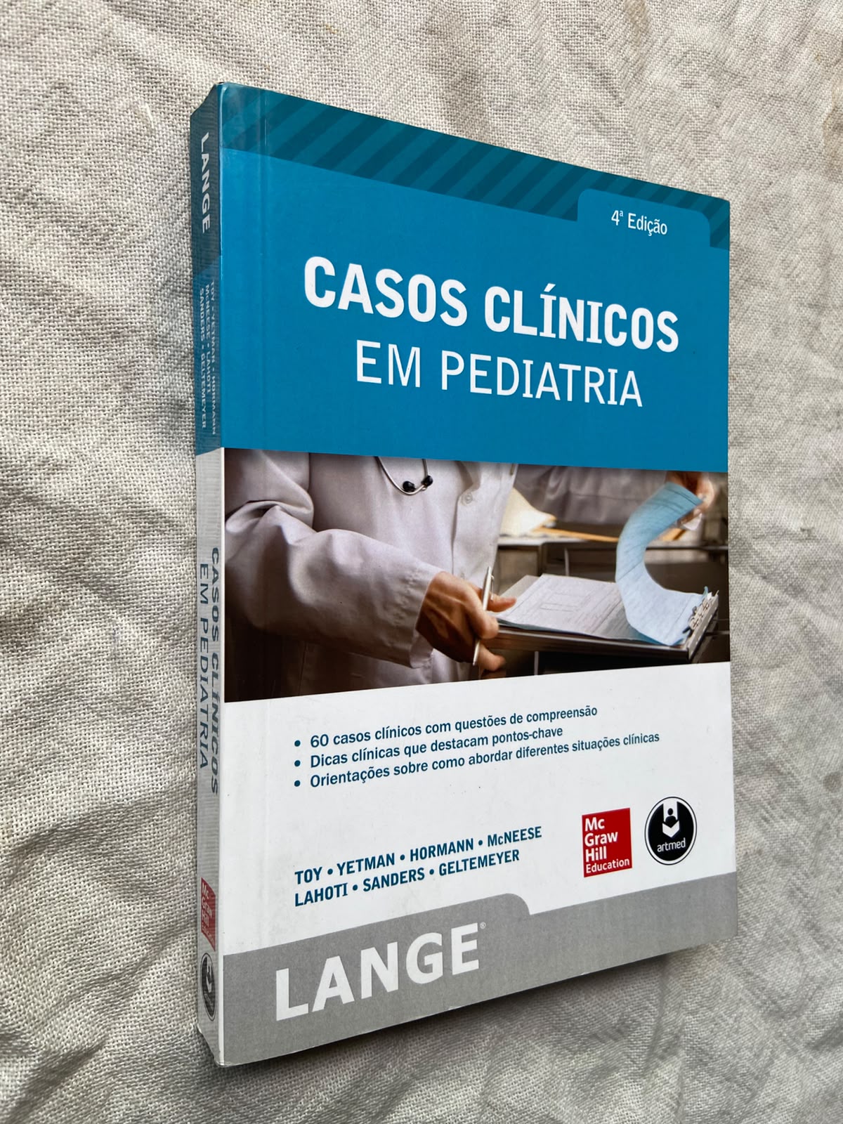 Livro Casos Clínicos Em Pediatria 4 Edição (Usado)