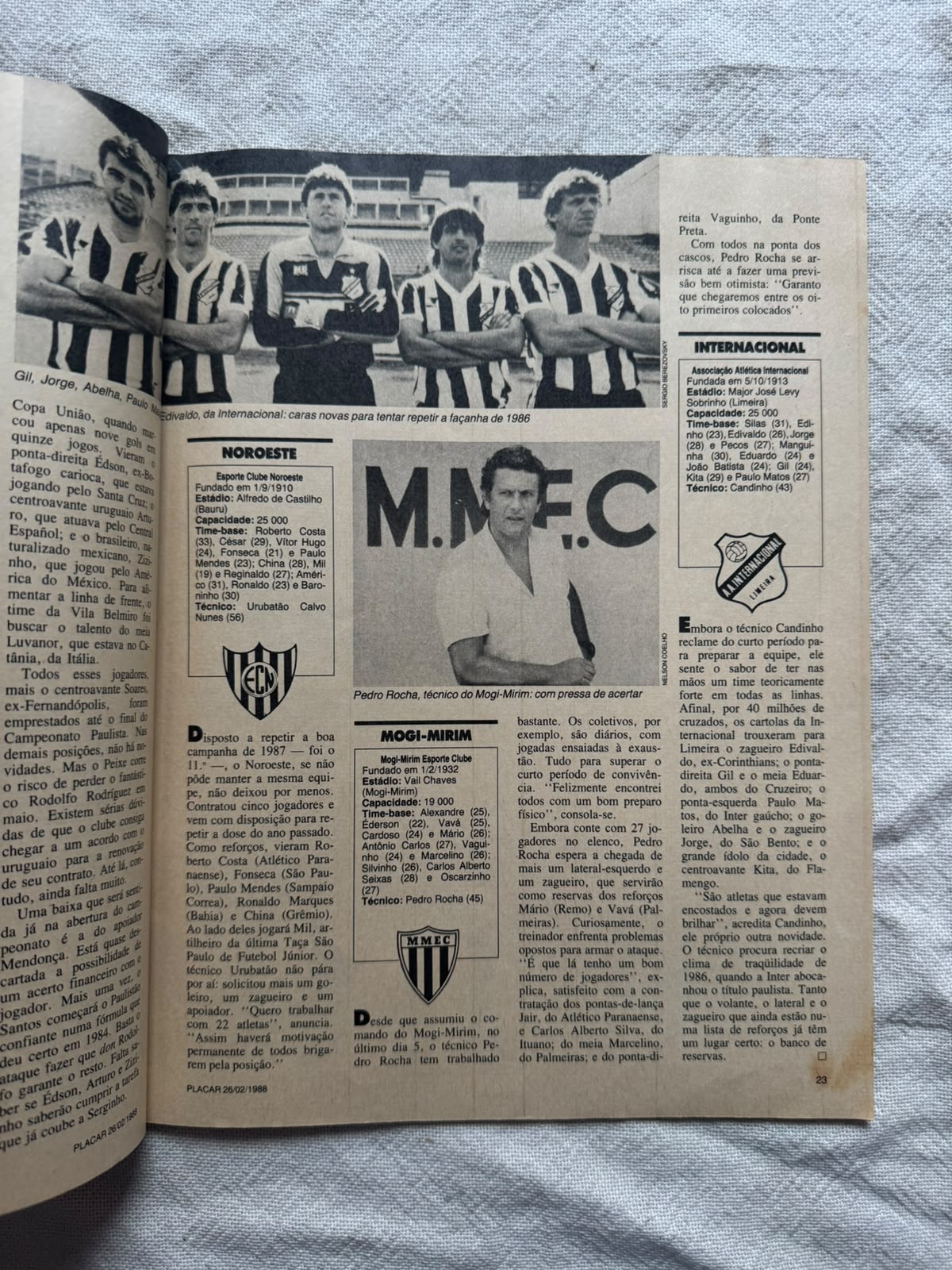 Revista Placar 6 De Maio De 1988 Número 935 (Usado)
