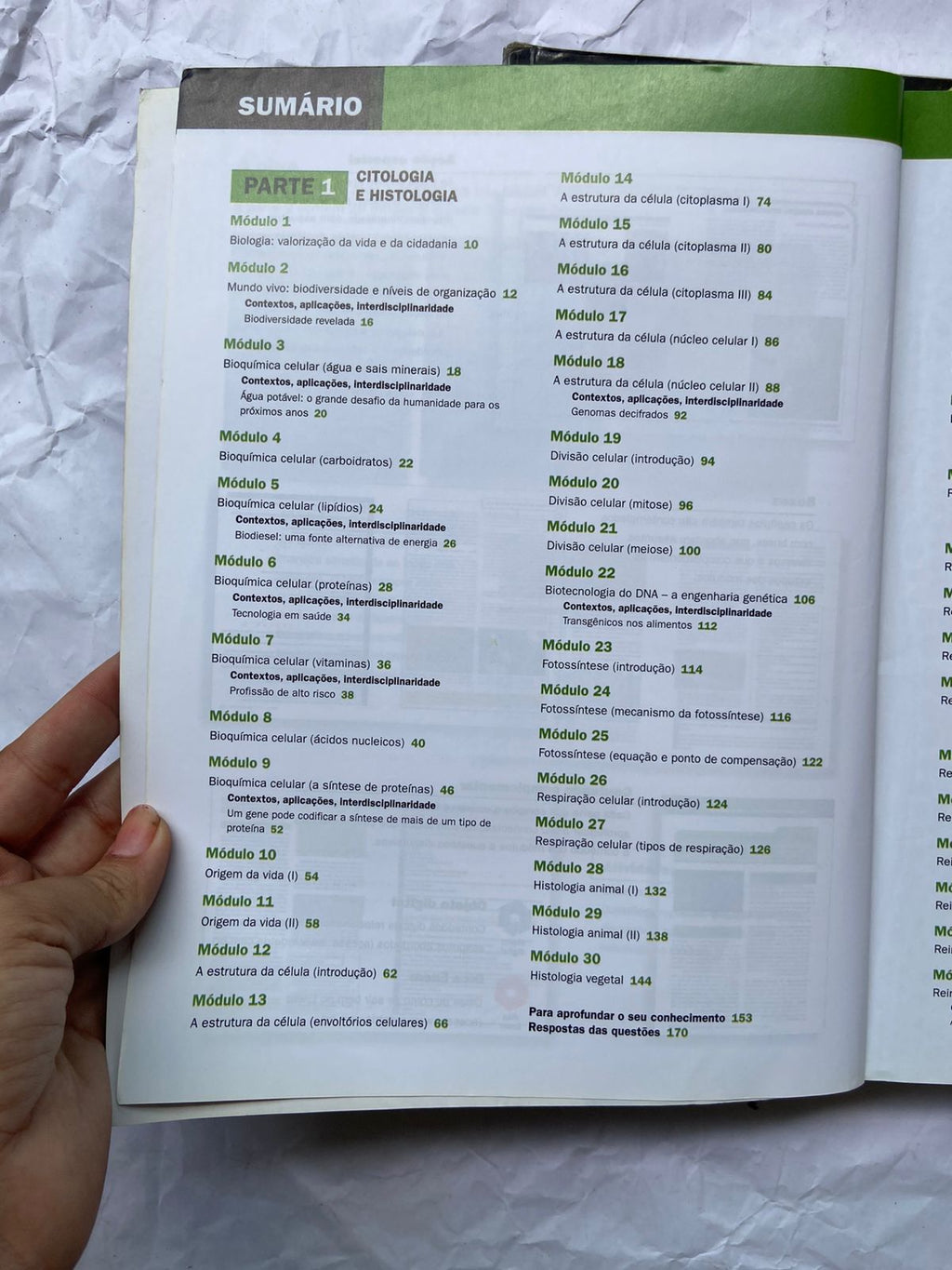 Livro Biologia Box 4 Vol Com Caderno De Revisão E Exercícios (Usado)