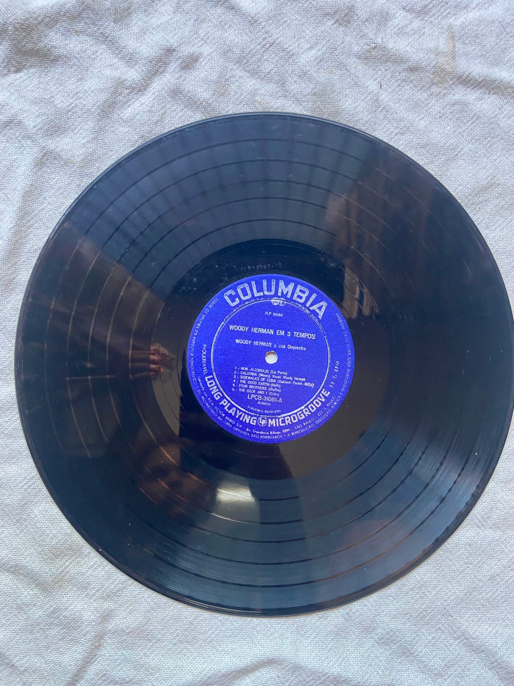 Lp Columbia Woody Herman E Sua Orquestra Em 3 Tempos (Usado)