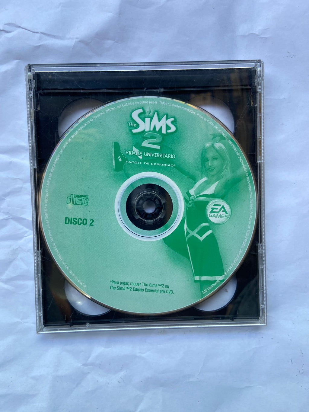 Cd The Sims 2 Vida De Universo Box 2 Cds (Usado)