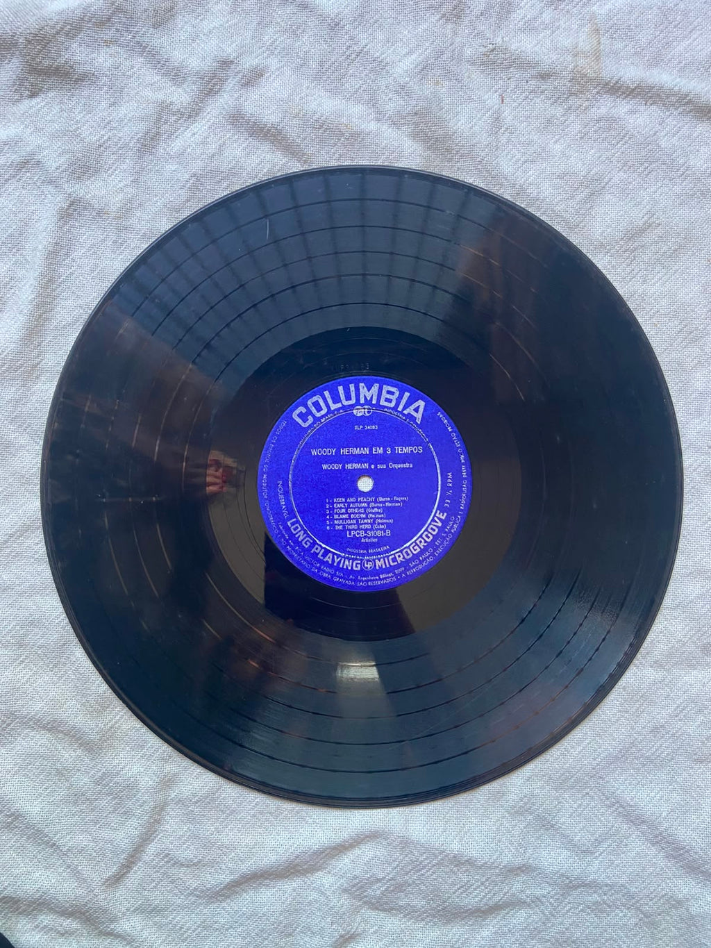 Lp Columbia Woody Herman E Sua Orquestra Em 3 Tempos (Usado)