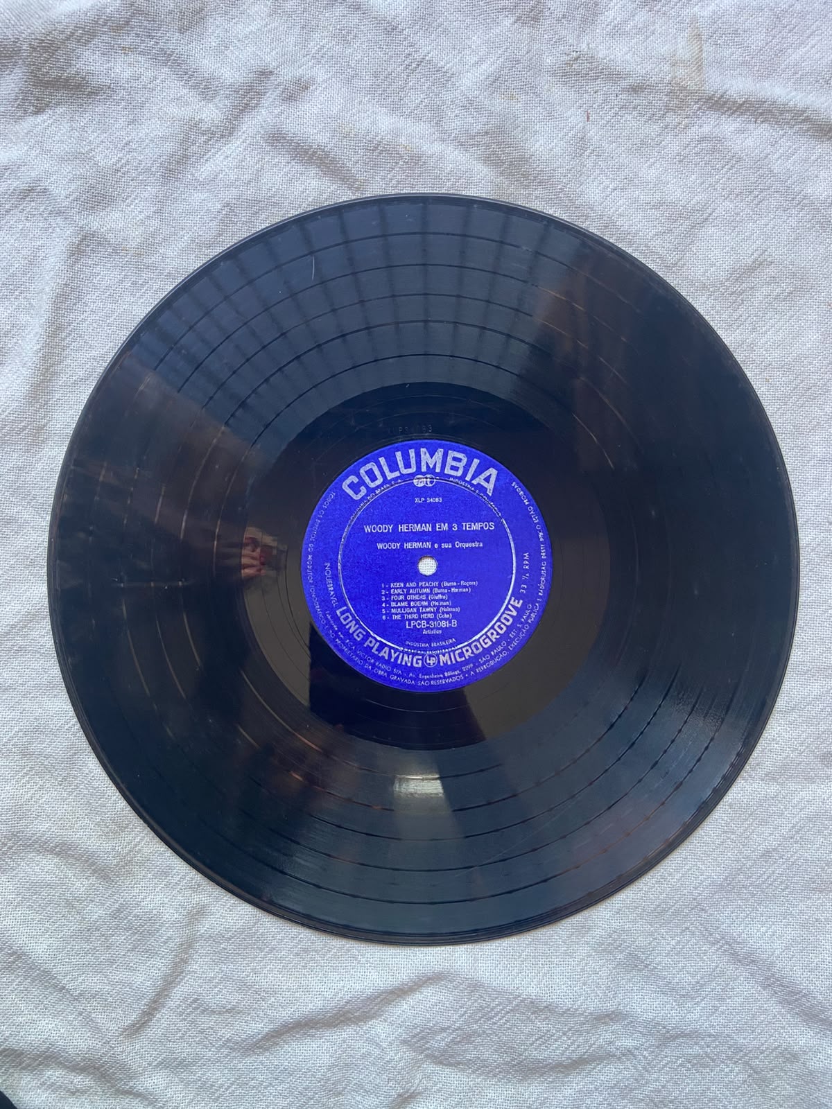 Lp Columbia Woody Herman E Sua Orquestra Em 3 Tempos (Usado)