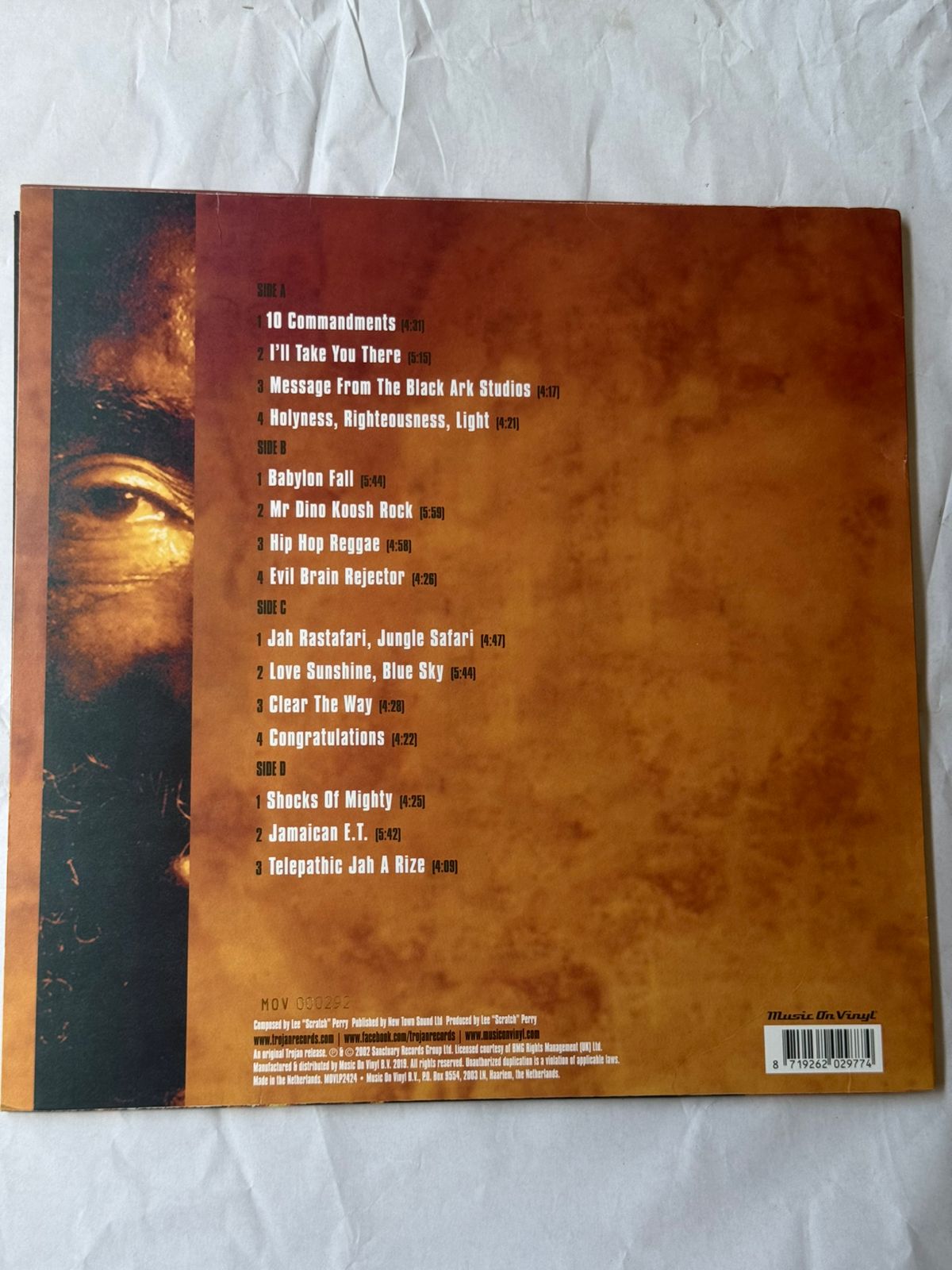 Lp Lee Perry Scratch Jamaica E.t 2003 (Usado)
