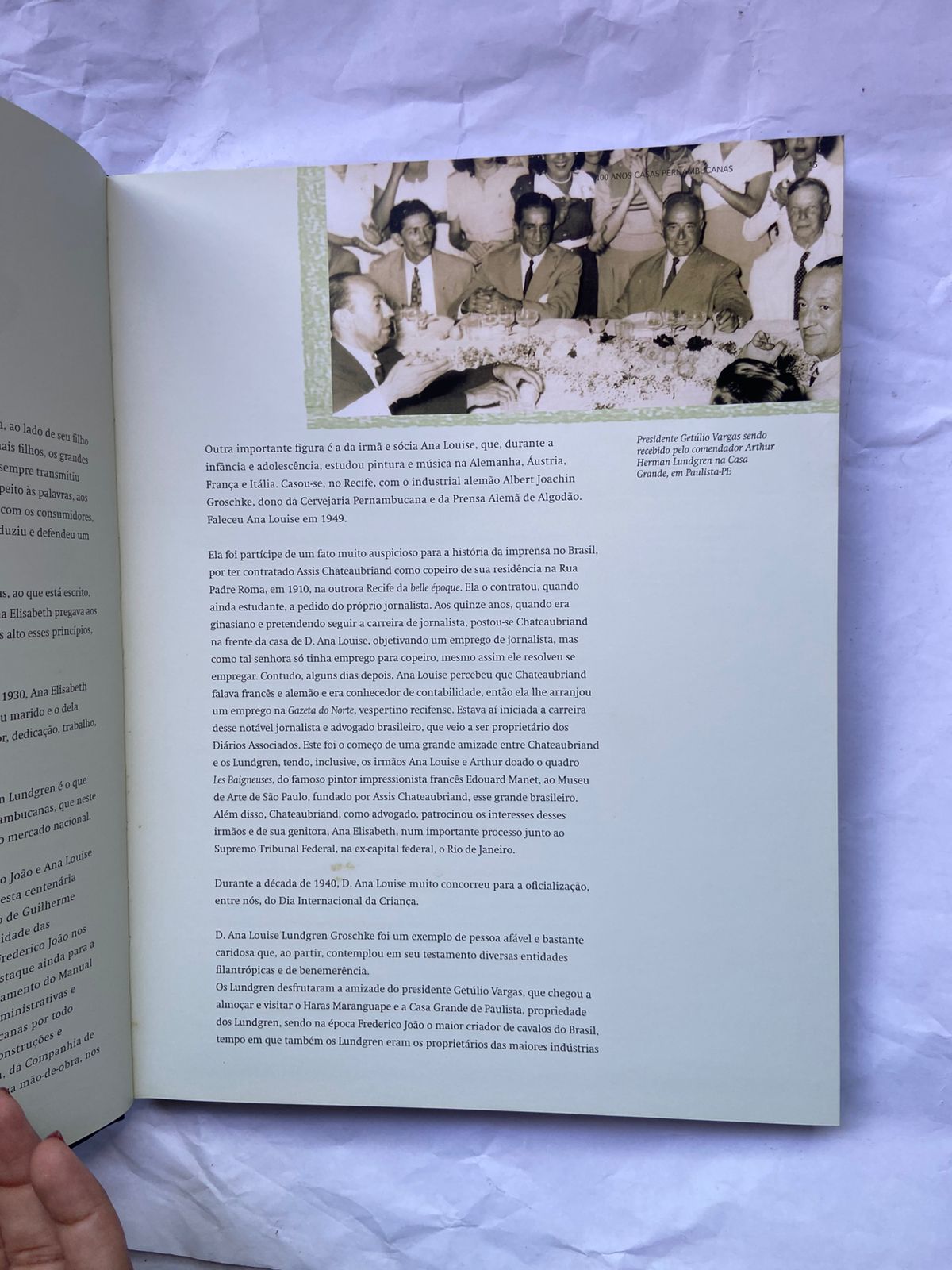Livro 100 Anos Pernambucanas Com A Família Brasileira 2008 (Usado)