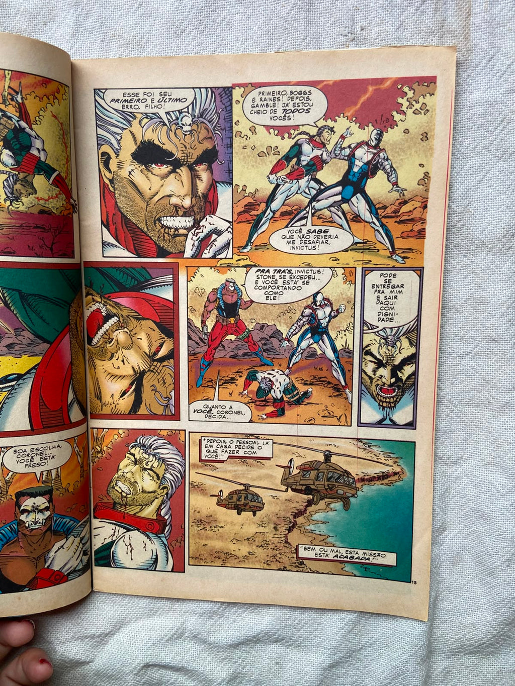 Gibi Youngblood 1 A Nova Geração De Heróis Rob Liefeld 1996 (Usado)