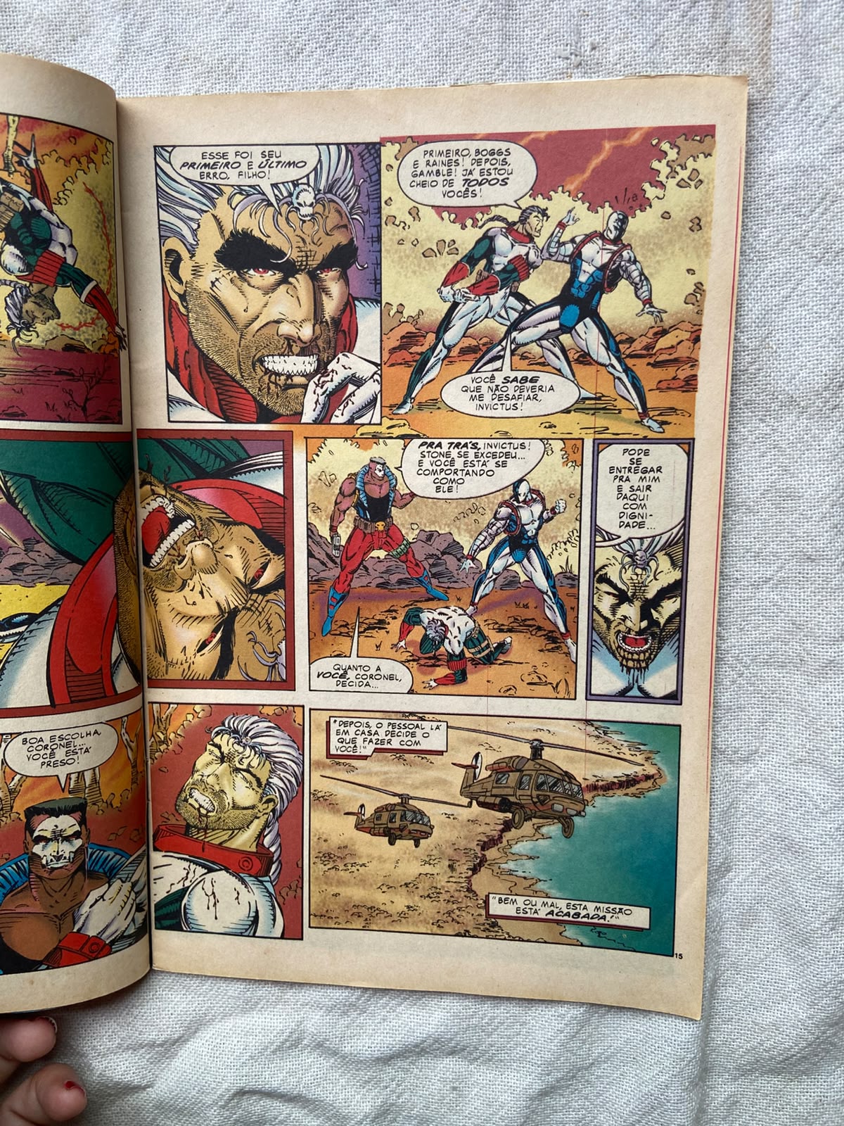 Gibi Youngblood 1 A Nova Geração De Heróis Rob Liefeld 1996 (Usado)