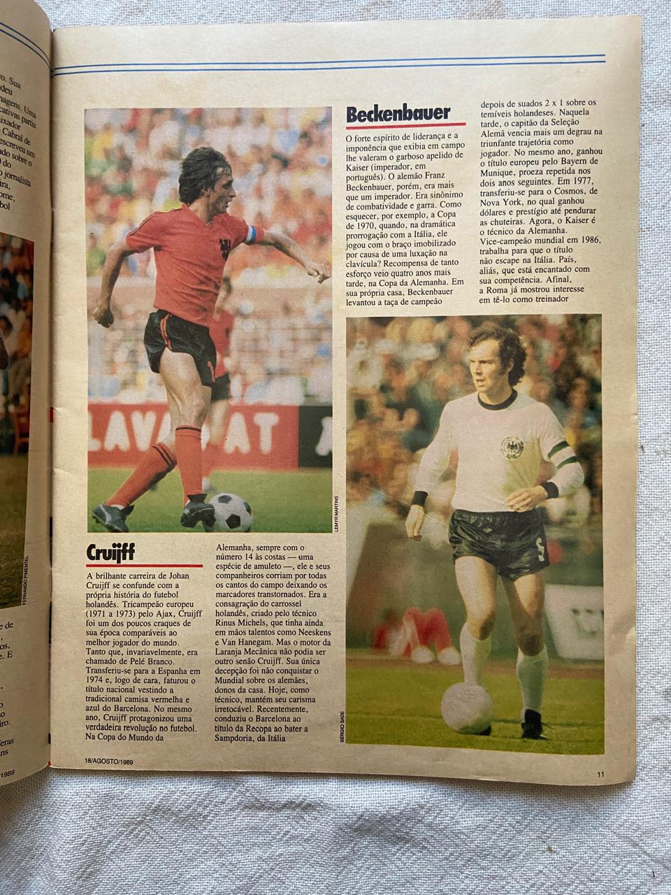 Revista Placar Edição Histórica Agosto De 1989 Número 1000 (Usado)