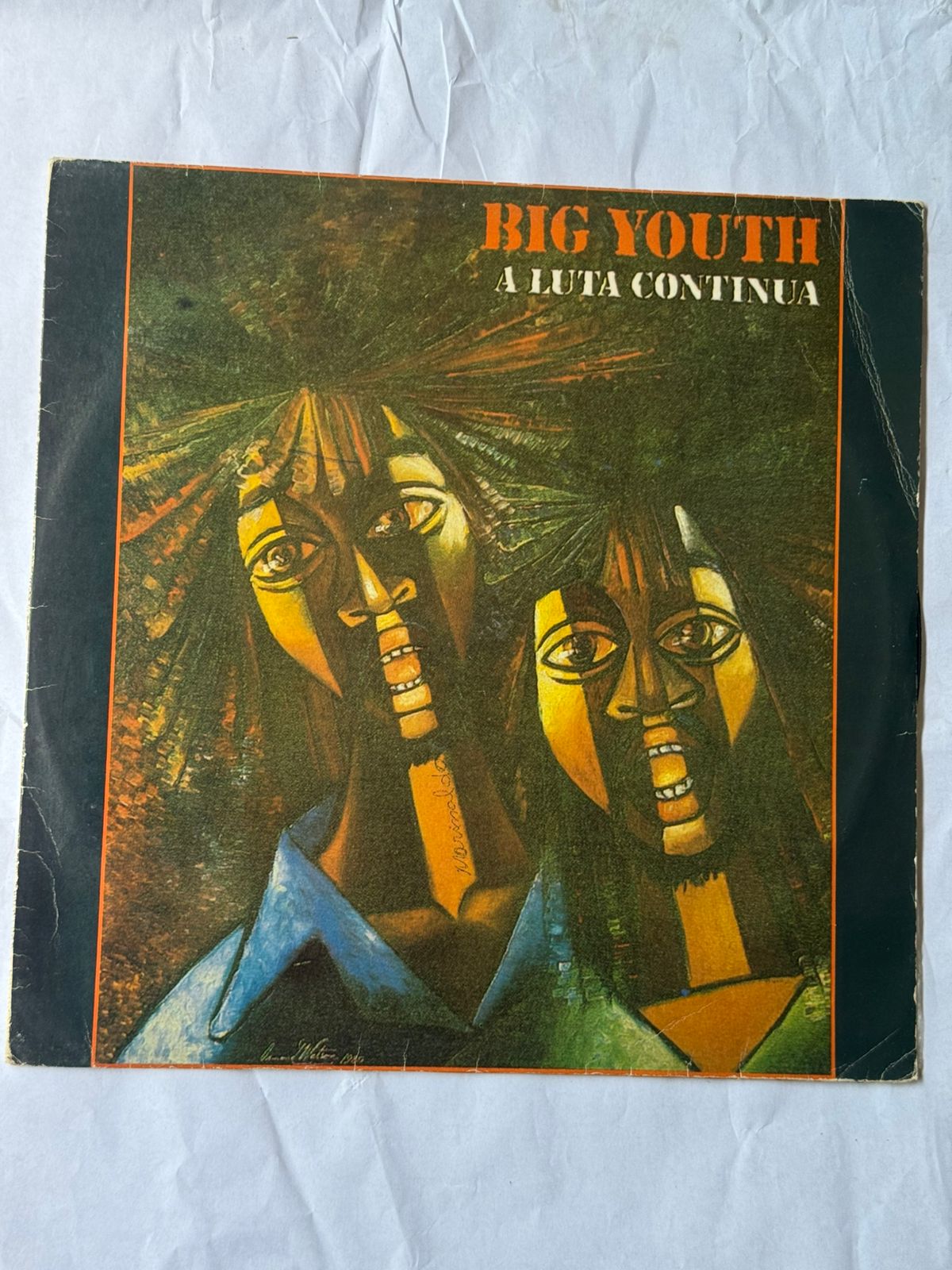 Lp Big Youth A Luta Continua 1990 (Usado)