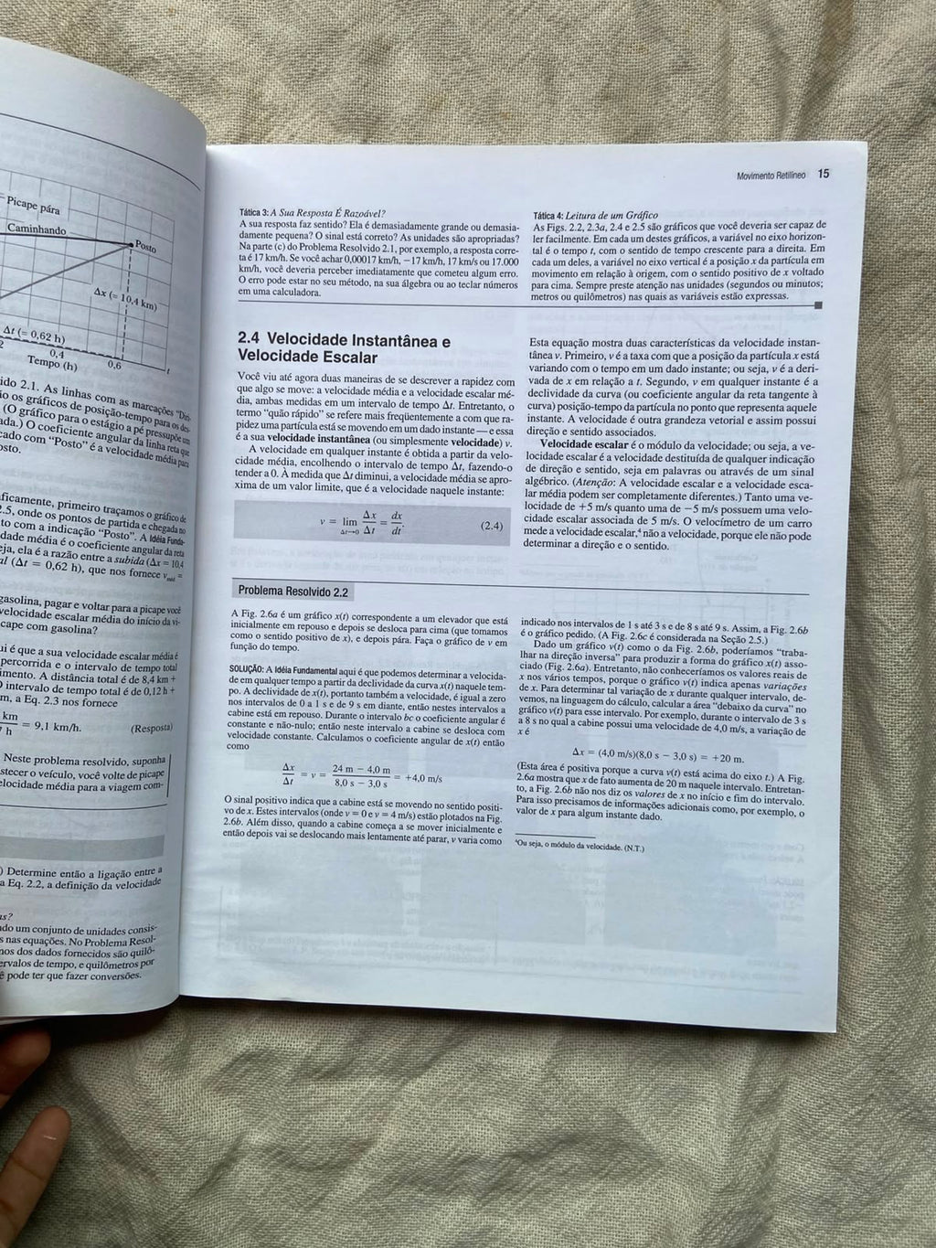 Livro Fundamentos De Física 1 Mecânica 6 Edição 2002 (Usado)