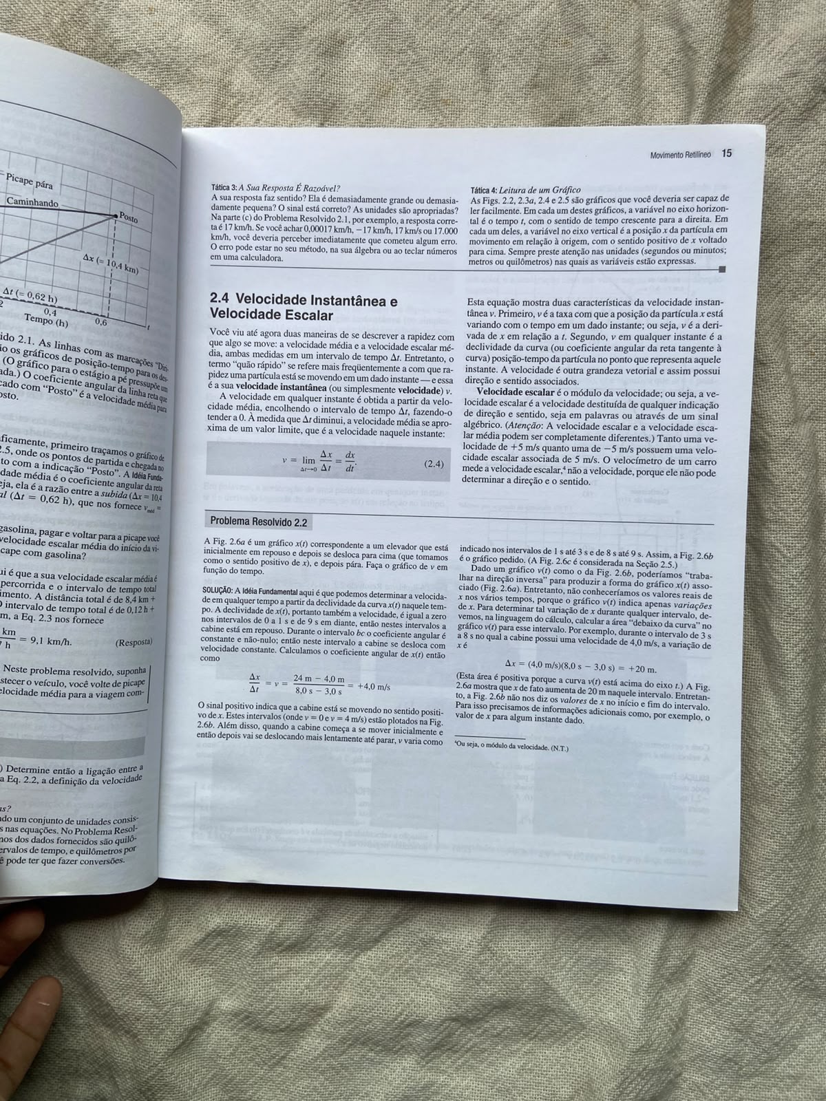 Livro Fundamentos De Física 1 Mecânica 6 Edição 2002 (Usado)