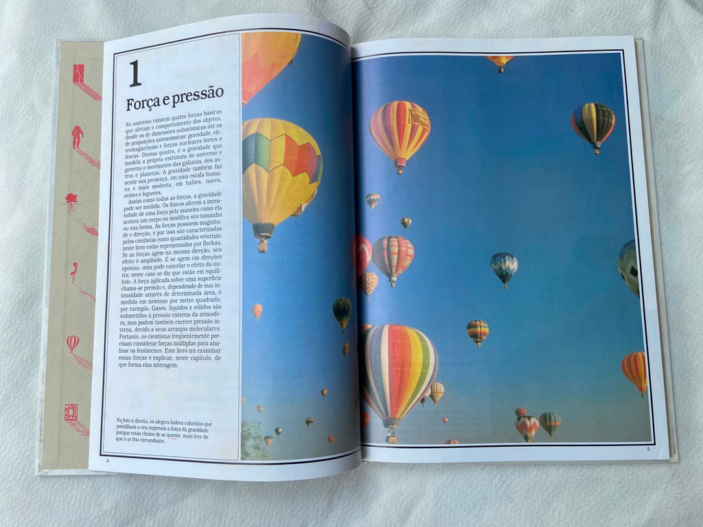 Livro Forças Físicas Ciência E Natureza Coleção Time Life (Usado)