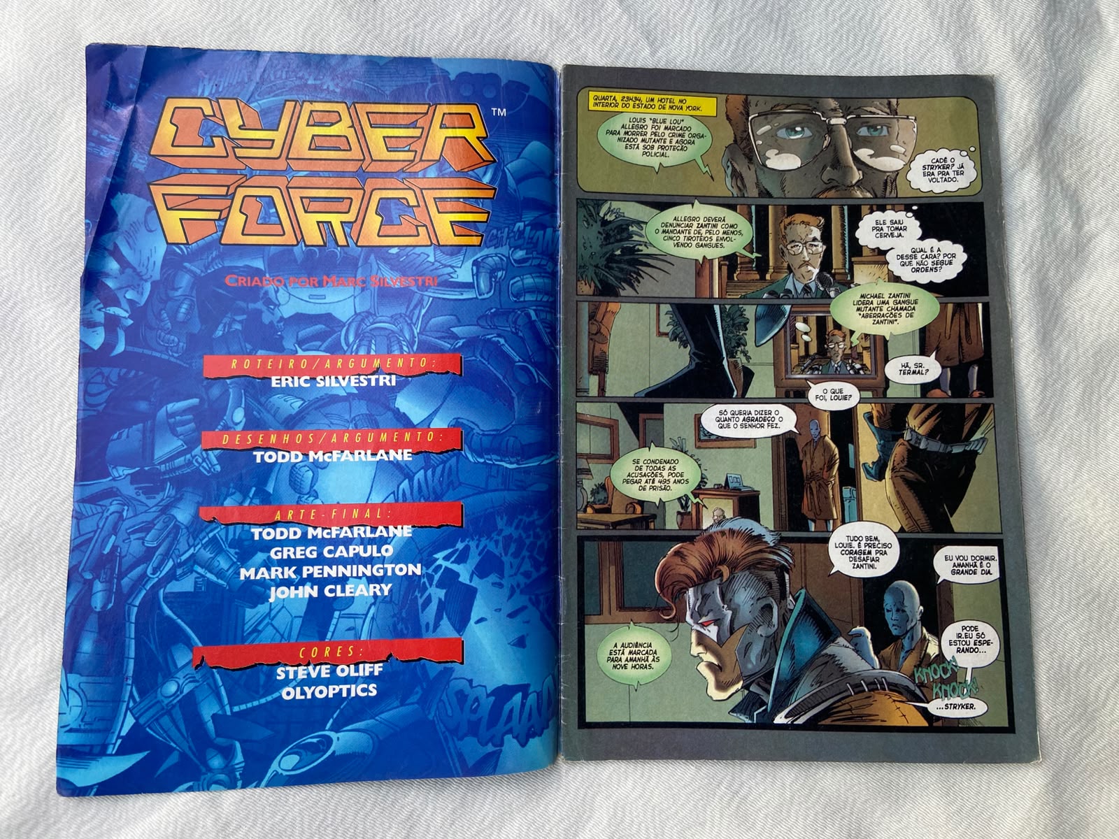 Gibi Cyber Force 13 Todd Mcfarlane Outubro 1997 (Usado)