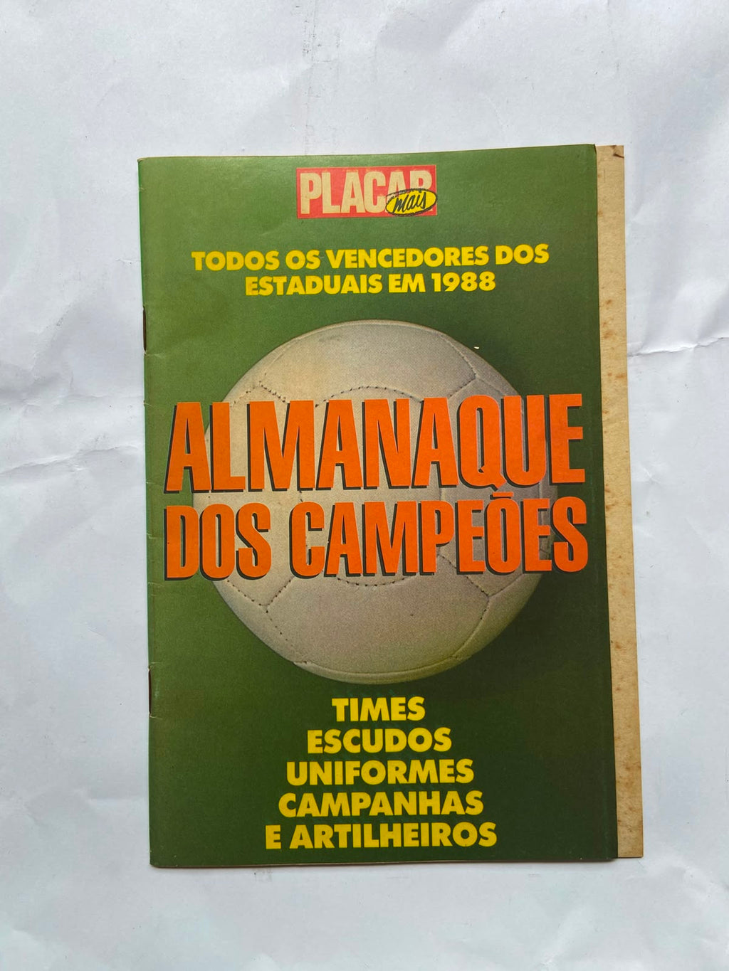 Revista Placar Mais Almanaque Dos Campeões (Usado)