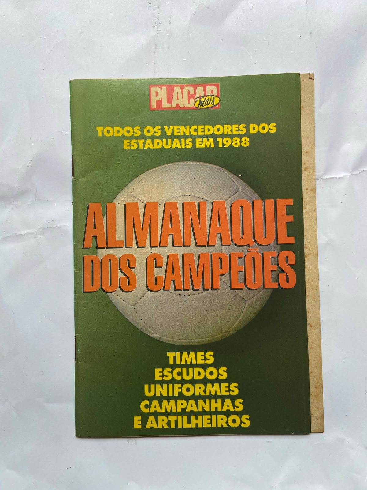 Revista Placar Mais Almanaque Dos Campeões (Usado)