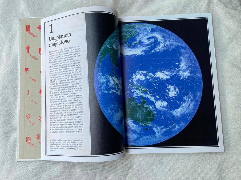 Livro Planeta Terra Ciência E Natureza Coleção Time Life (Usado)
