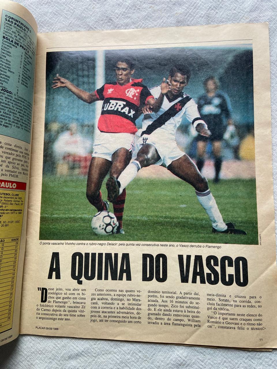 Revista Placar Mais Guia Da Copa União 9 Setembro 1988 N 953 (Usado)
