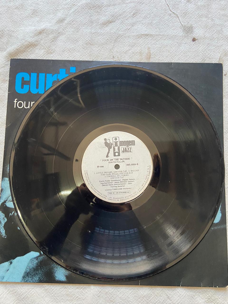 Lp Curtis Fuller Four On The Outside 1978