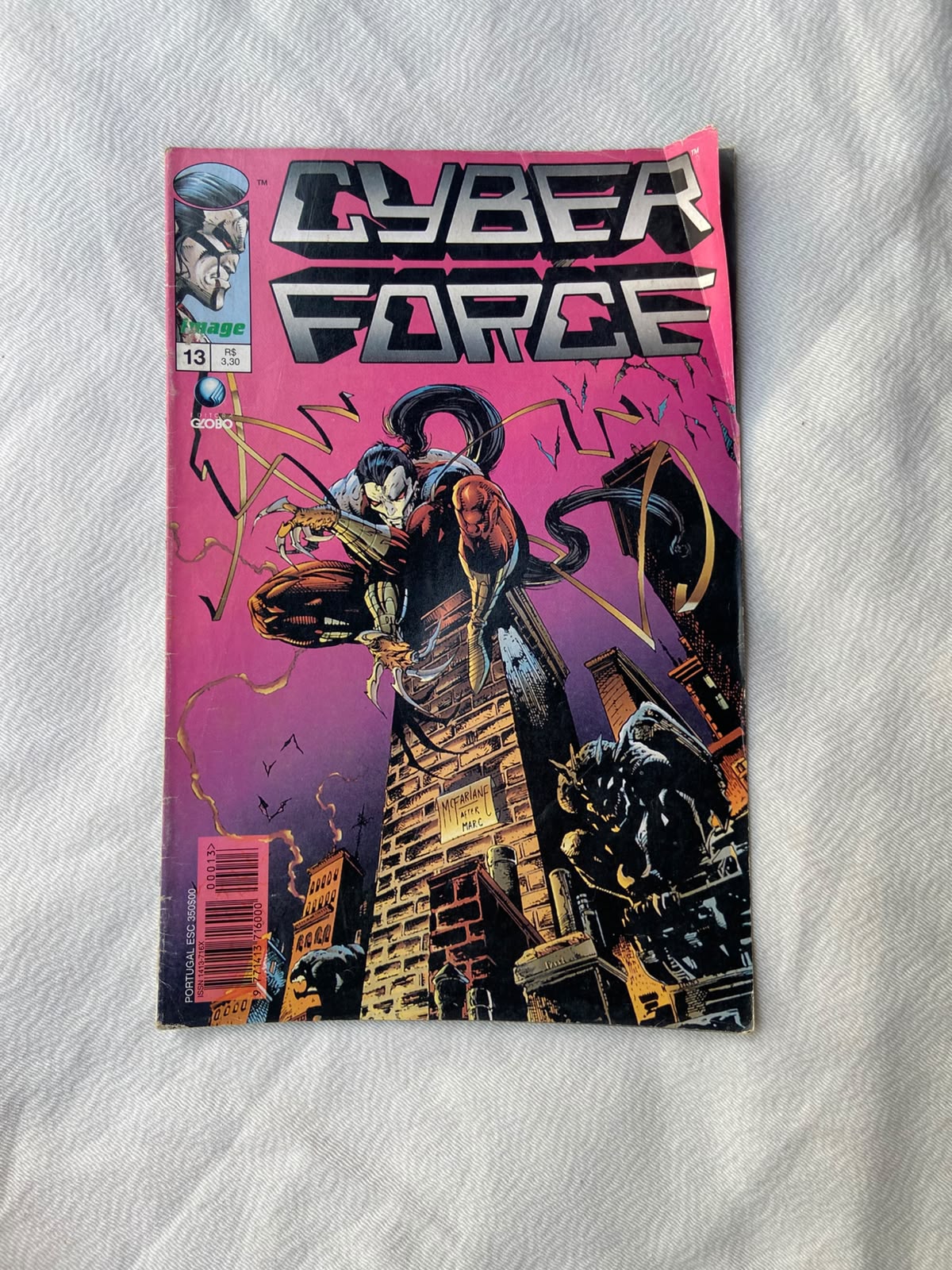 Gibi Cyber Force 13 Todd Mcfarlane Outubro 1997 (Usado)