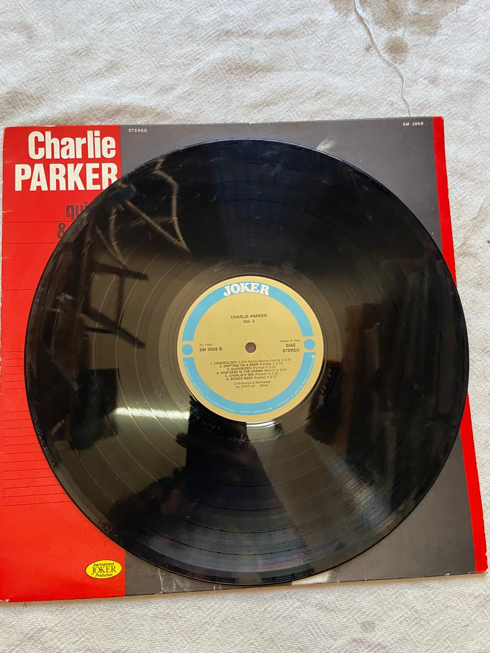 Lp Charlie Parker Quintet E Sextet 1980 Volume 3