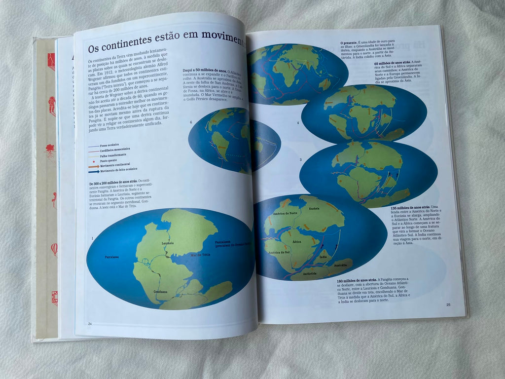 Livro Planeta Terra Ciência E Natureza Coleção Time Life (Usado)