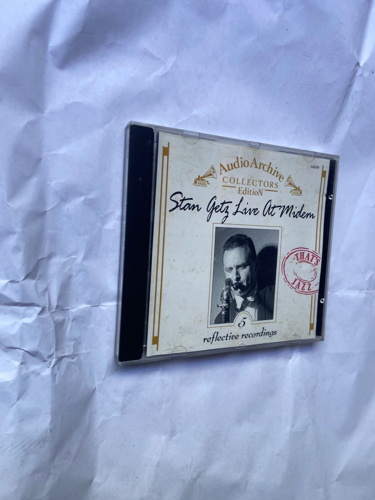 Cd Stan Getz Live At Midem Collectors Edition Importado (Usado)