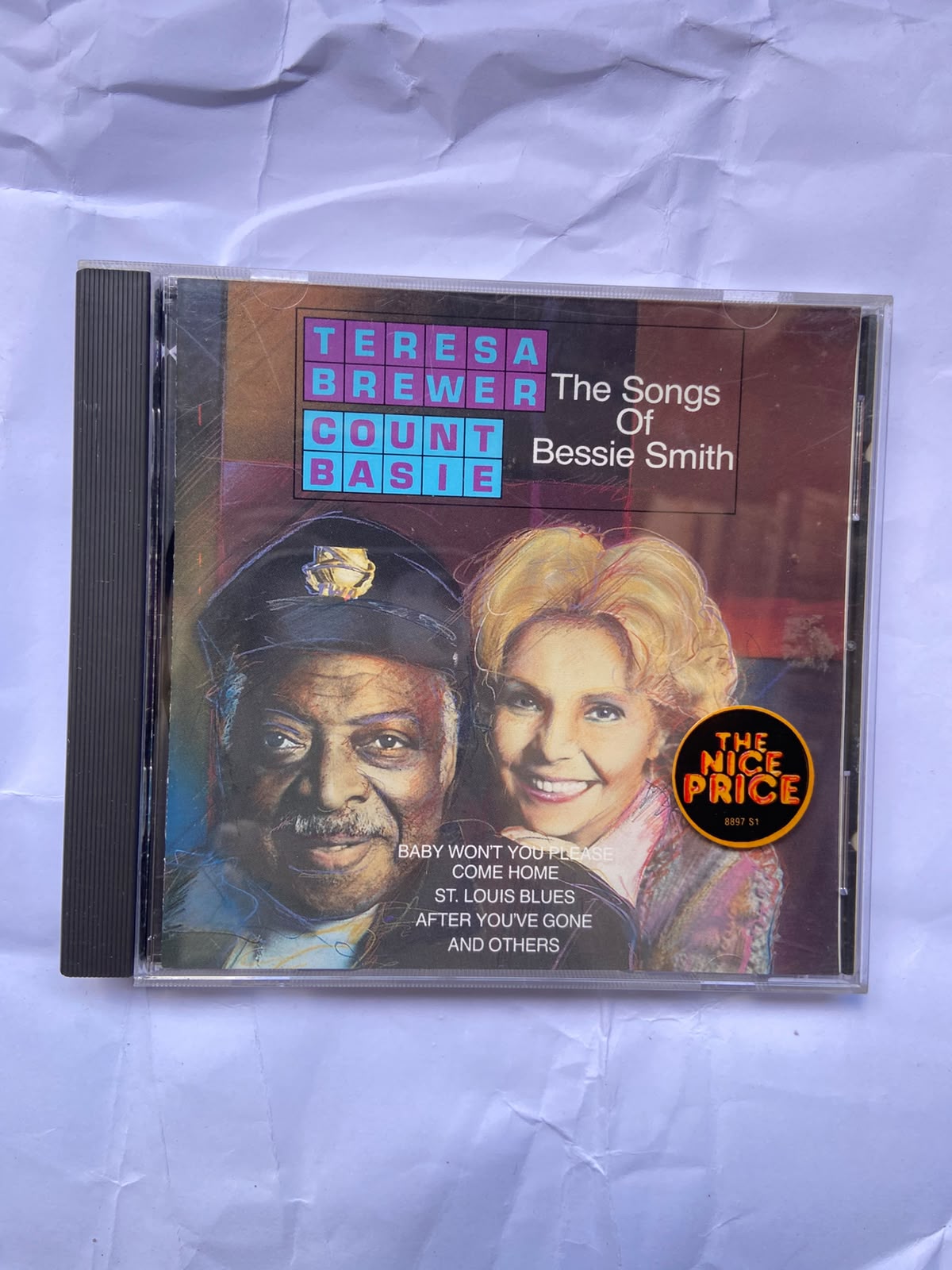 Cd Teresa Brewer Count Basie The Songs Of Bessie Smith (Usado)