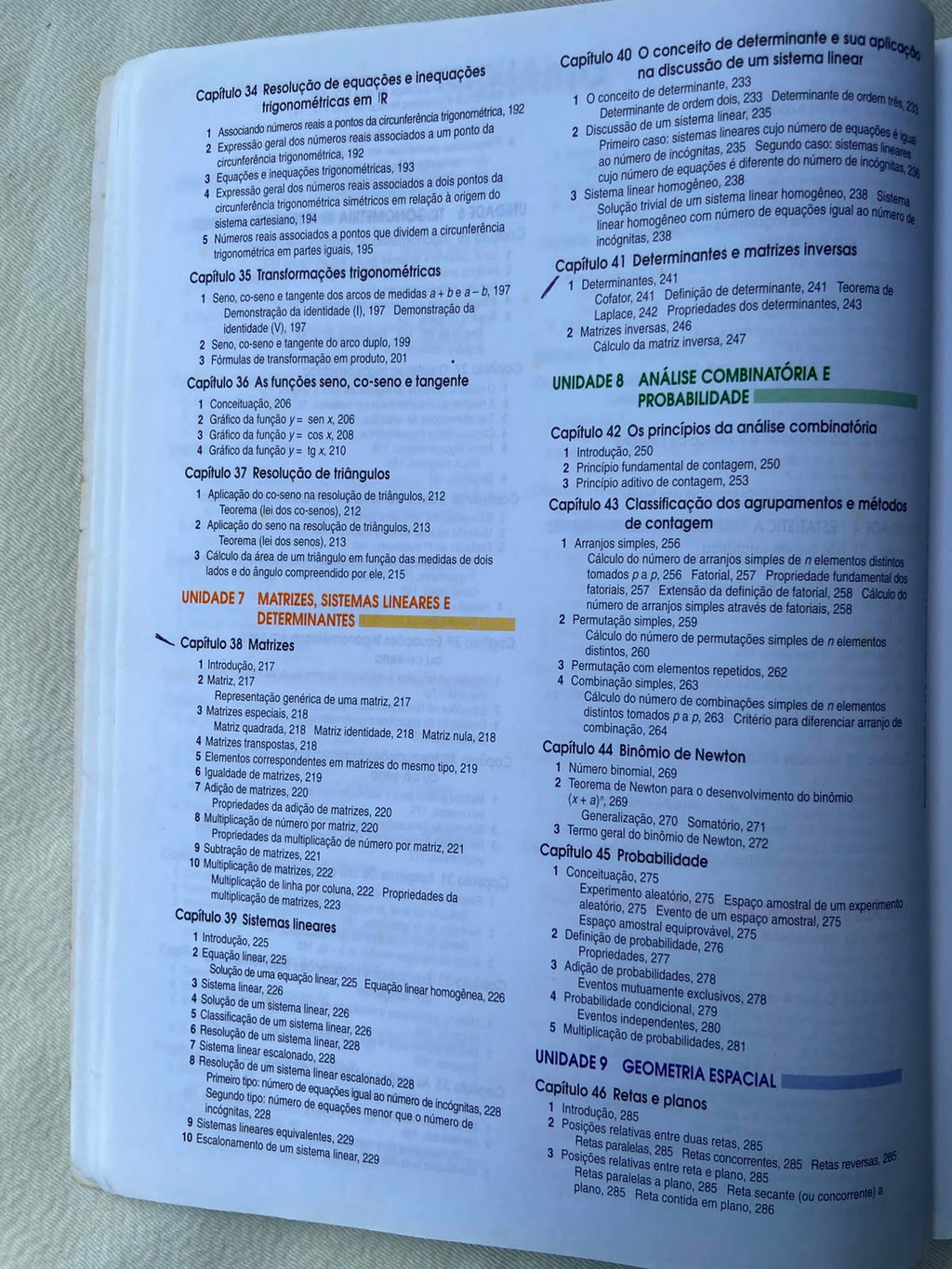 Livro Matemática Manoel Paiva Coleção Base Vol Único (Usado)