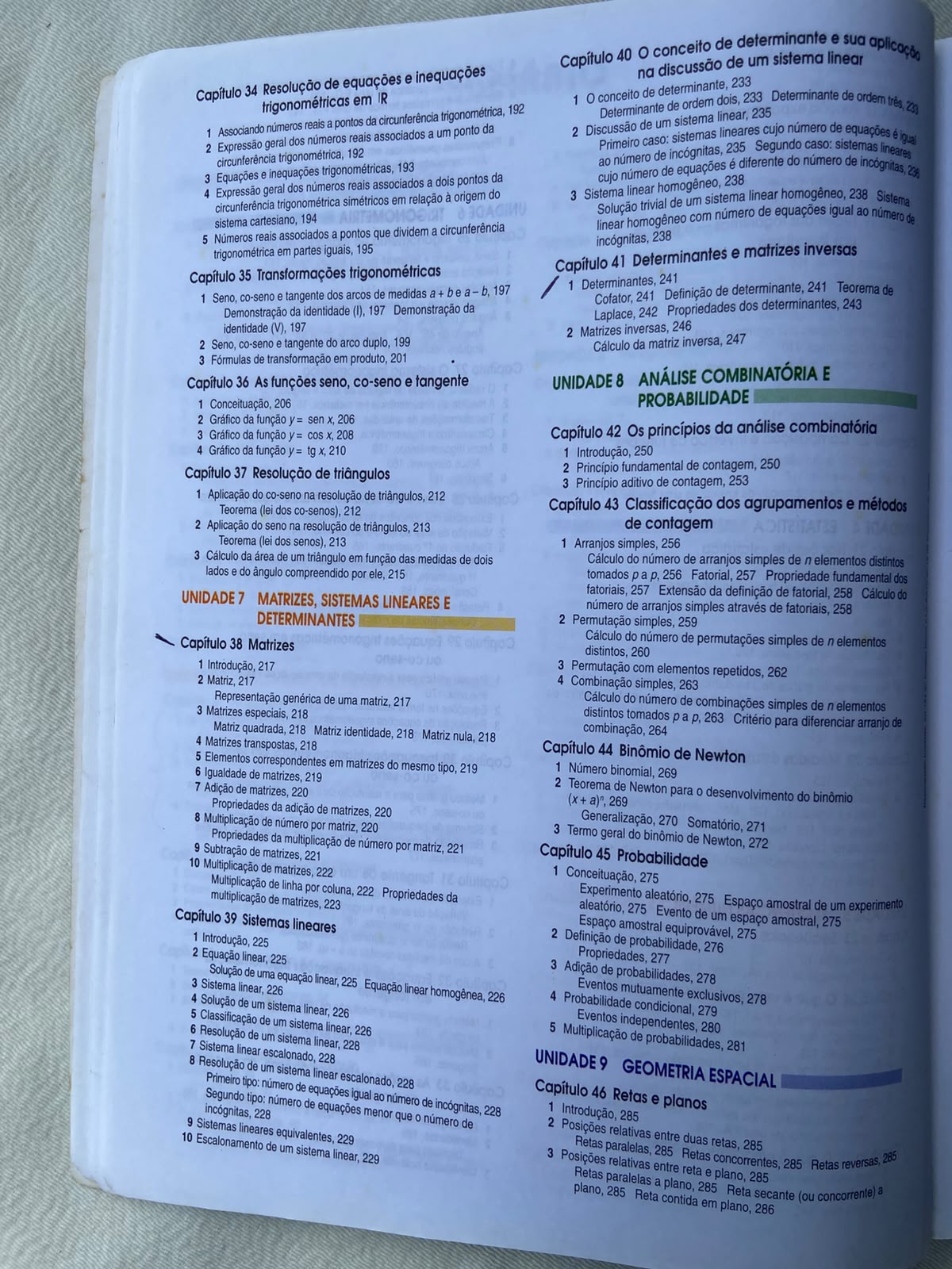 Livro Matemática Manoel Paiva Coleção Base Vol Único (Usado)